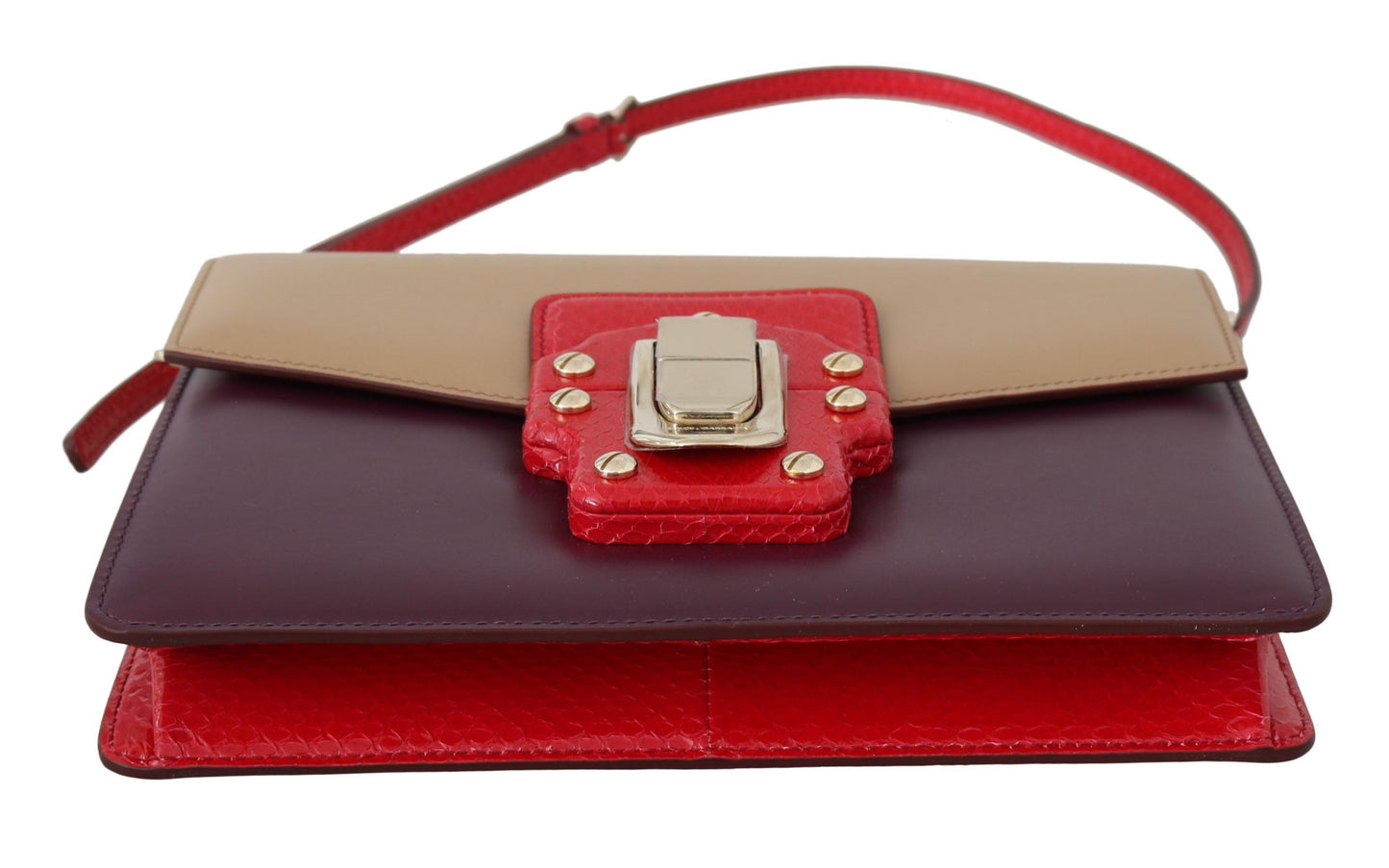 Dolce & Gabbana Exquisito bolso de hombro de piel LUCIA