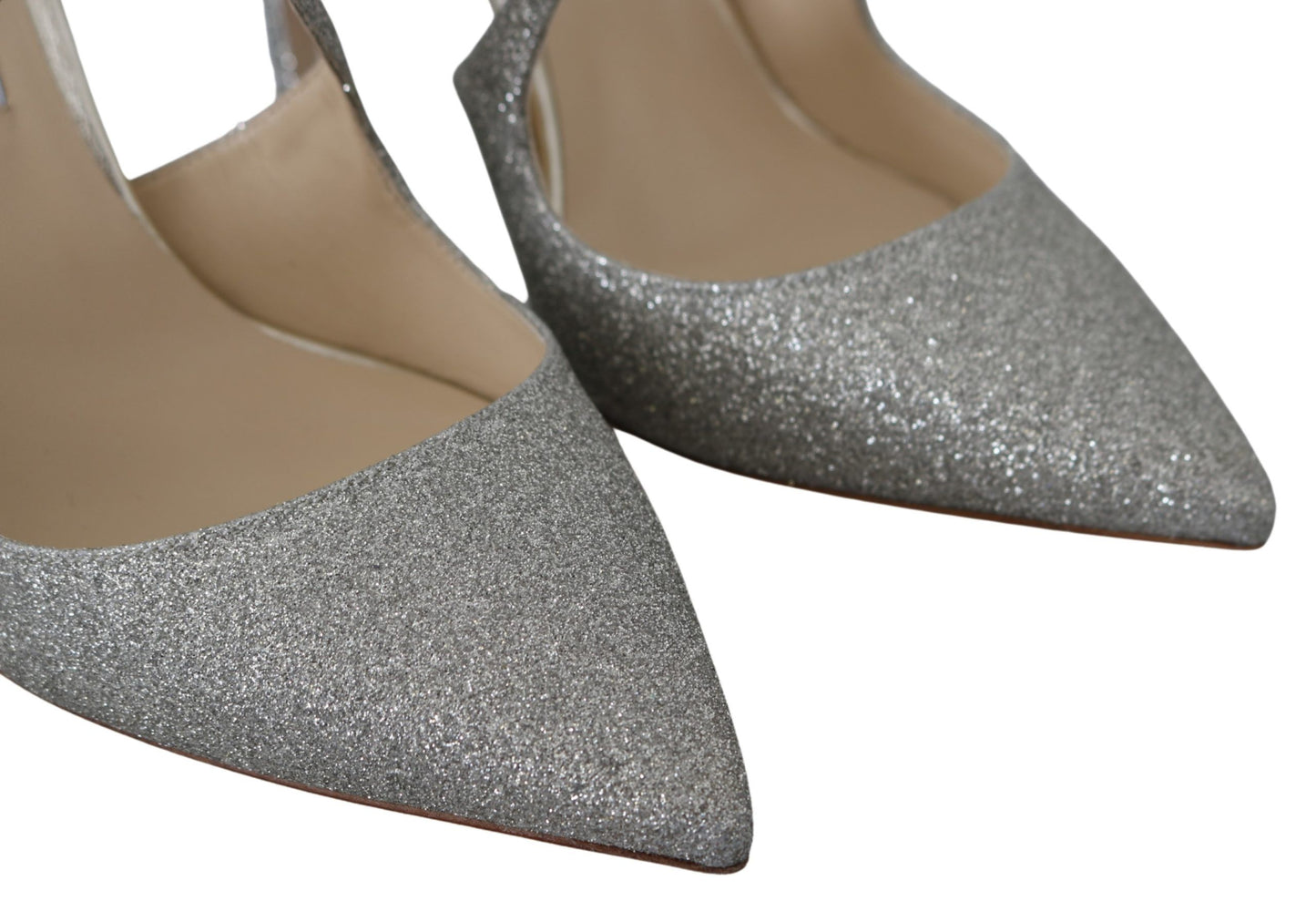Jimmy Choo Platinum Ice Lancer Leather Pumps - Elegance Refined – EU41/US10.5 par Jimmy Choo | Disponible sur Sandy Store ByNet