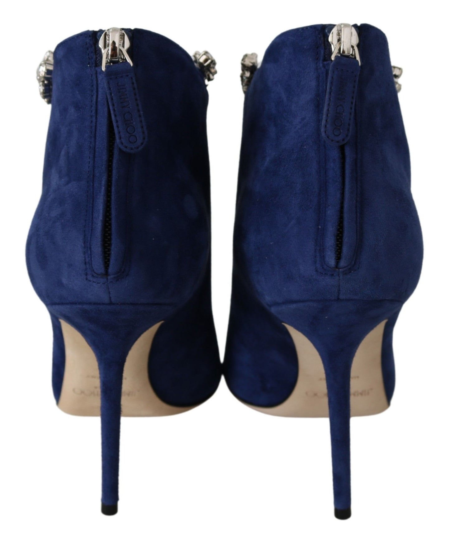 Jimmy Choo Pop Blue Crystal - Strap Heeled Boots – EU41/US11 par Jimmy Choo | Disponible sur Sandy Store ByNet