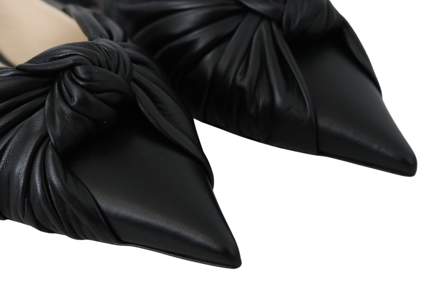 Jimmy Choo Elegant Pointed Toe Leather Flats – EU36.5/US6.5 par Jimmy Choo | Disponible sur Sandy Store ByNet