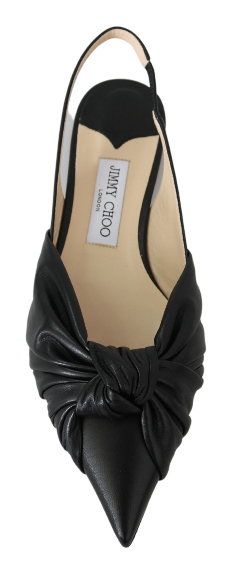 Jimmy Choo Elegant Pointed Toe Leather Flats – EU36.5/US6.5 par Jimmy Choo | Disponible sur Sandy Store ByNet