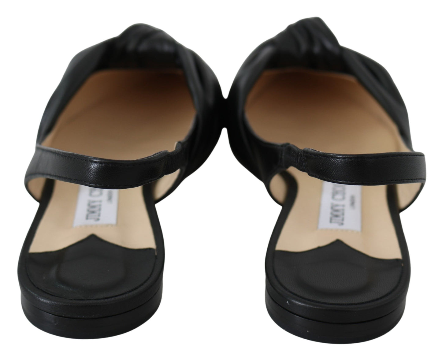 Jimmy Choo Elegant Pointed Toe Leather Flats – EU36.5/US6.5 par Jimmy Choo | Disponible sur Sandy Store ByNet