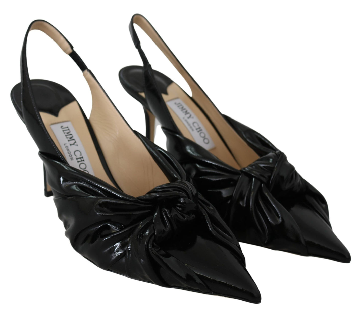 Jimmy Choo Elegant Black Leather Pointed Toe Pumps – EU36.5/US6.5 par Jimmy Choo | Disponible sur Sandy Store ByNet