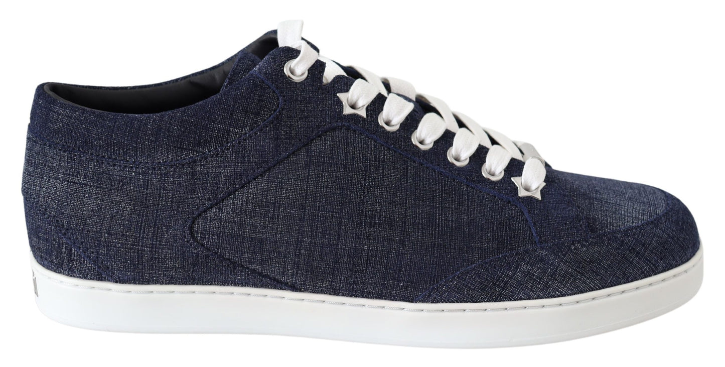 Jimmy Choo Chic Slip - On Blue Denim Suede Sneakers – EU36/US6 par Jimmy Choo | Disponible sur Sandy Store ByNet
