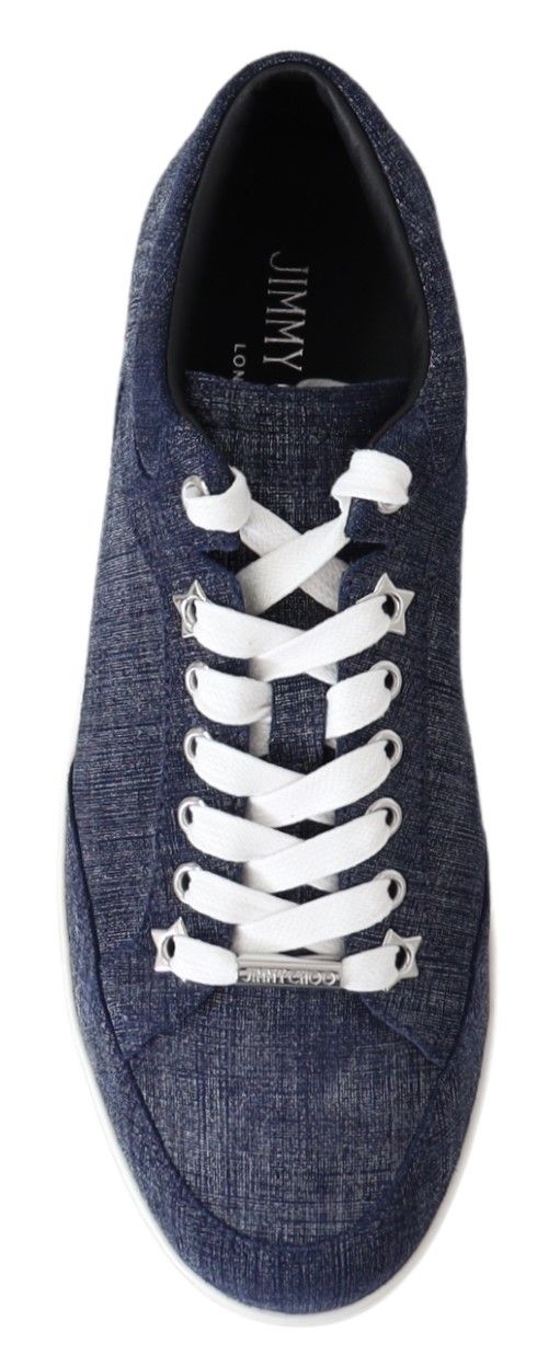 Jimmy Choo Chic Slip - On Blue Denim Suede Sneakers – EU36/US6 par Jimmy Choo | Disponible sur Sandy Store ByNet