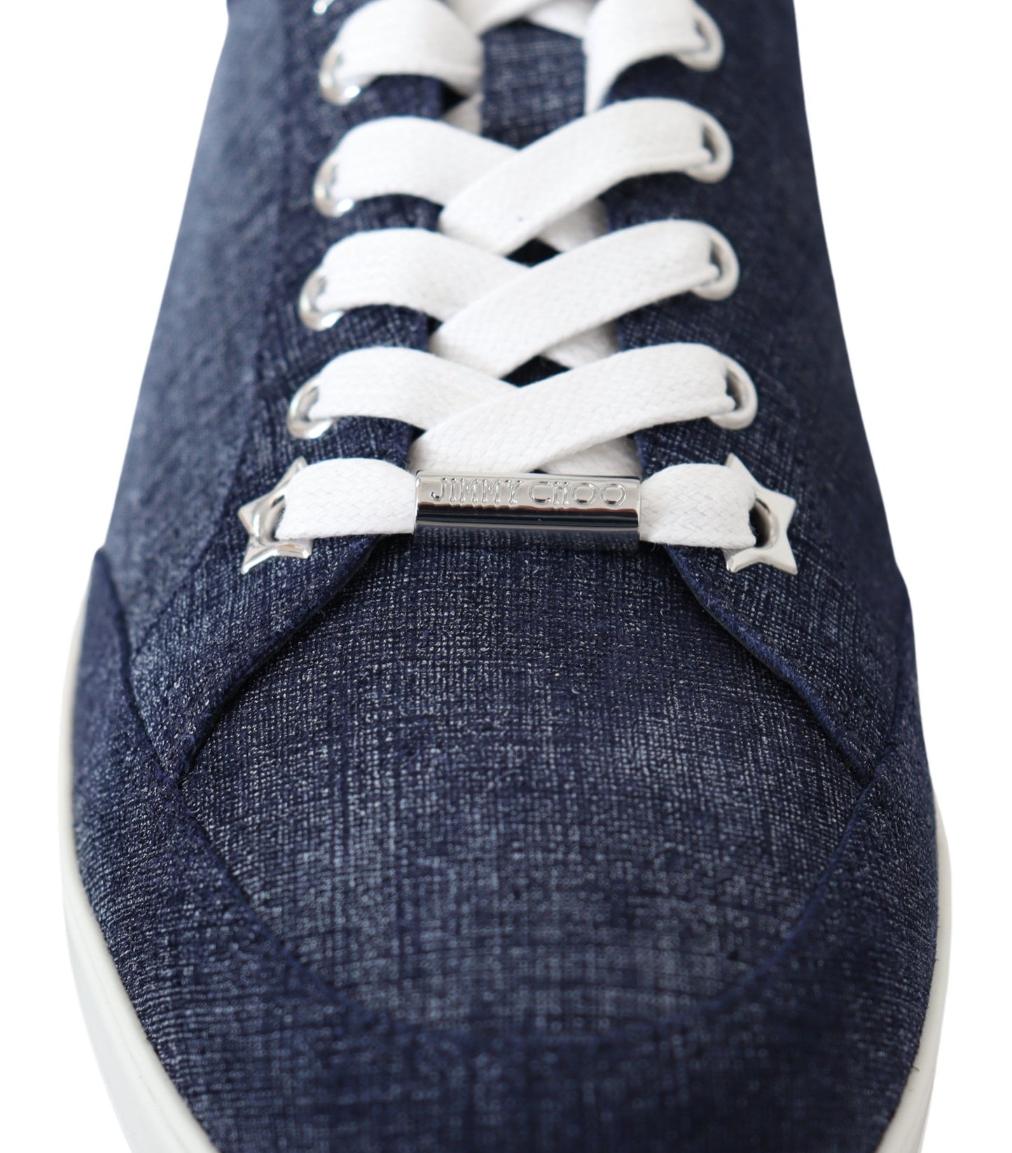 Jimmy Choo Chic Slip - On Blue Denim Suede Sneakers – EU36/US6 par Jimmy Choo | Disponible sur Sandy Store ByNet
