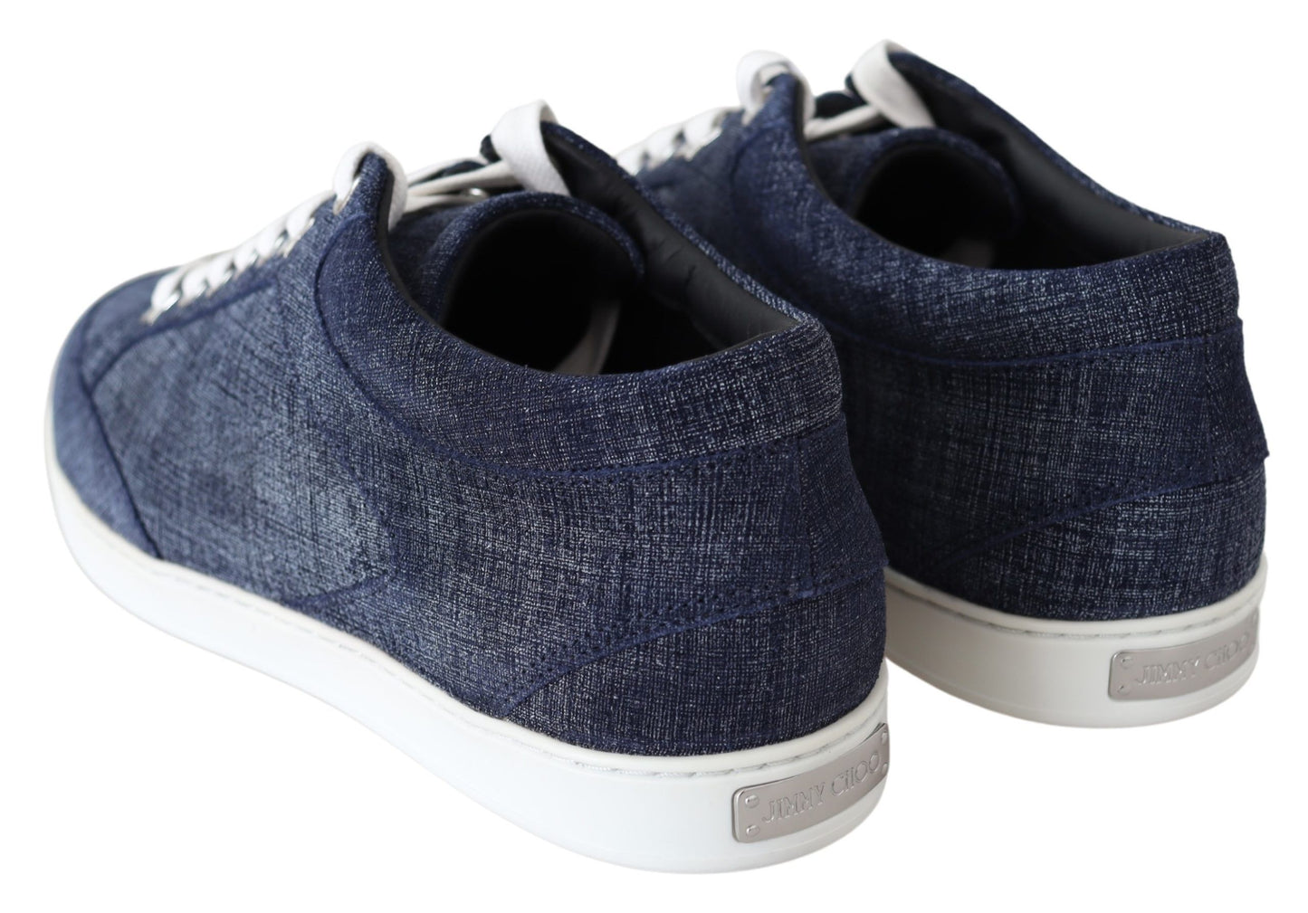 Jimmy Choo Chic Slip - On Blue Denim Suede Sneakers – EU36/US6 par Jimmy Choo | Disponible sur Sandy Store ByNet