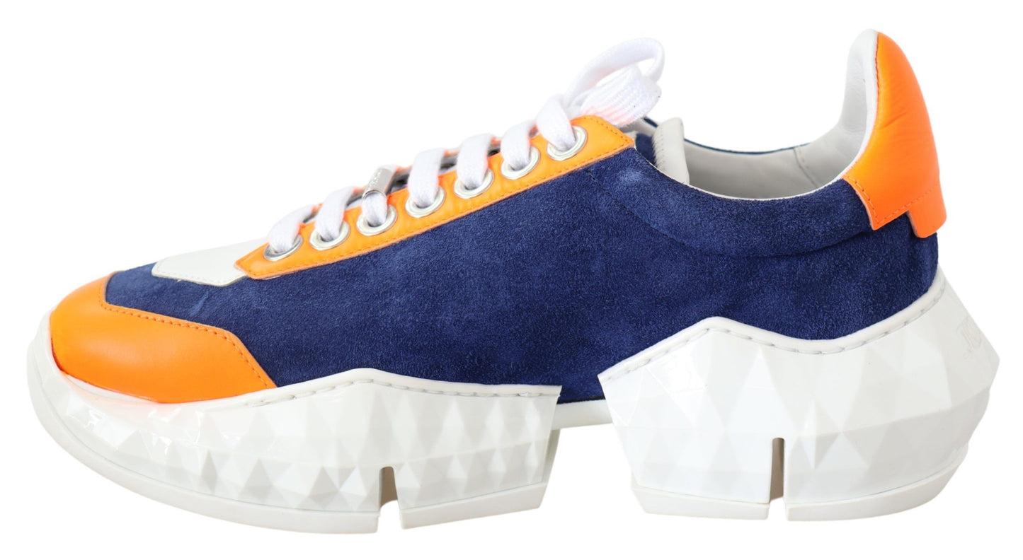 Jimmy Choo Electric Elegance Leather Mix Sneakers – EU36/US6 par Jimmy Choo | Disponible sur Sandy Store ByNet