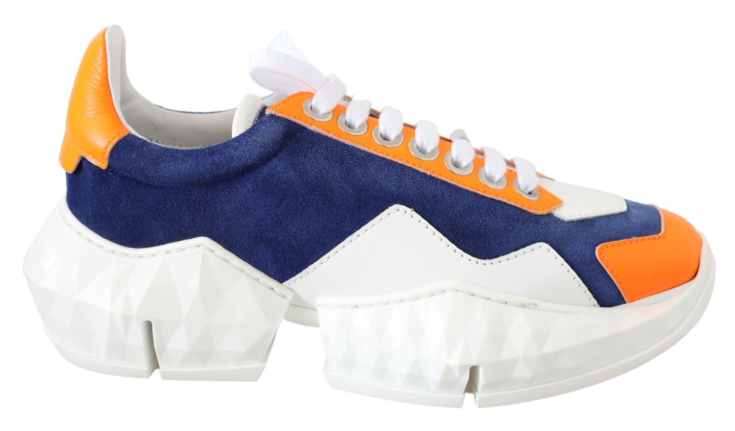 Jimmy Choo Electric Elegance Leather Mix Sneakers – EU36/US6 par Jimmy Choo | Disponible sur Sandy Store ByNet