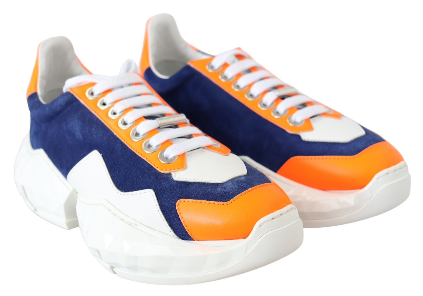 Jimmy Choo Electric Elegance Leather Mix Sneakers – EU36/US6 par Jimmy Choo | Disponible sur Sandy Store ByNet