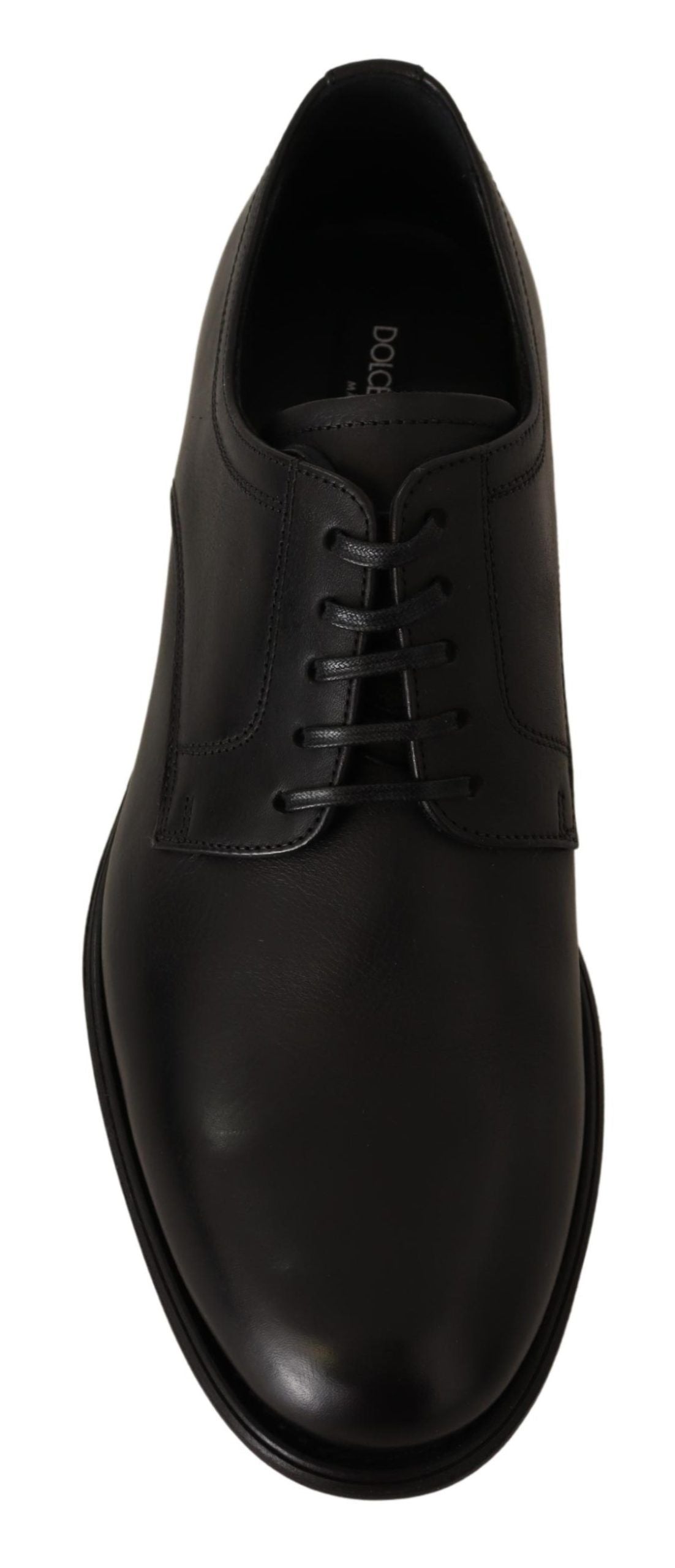 Dolce & Gabbana Elegantes zapatos formales Derby negros