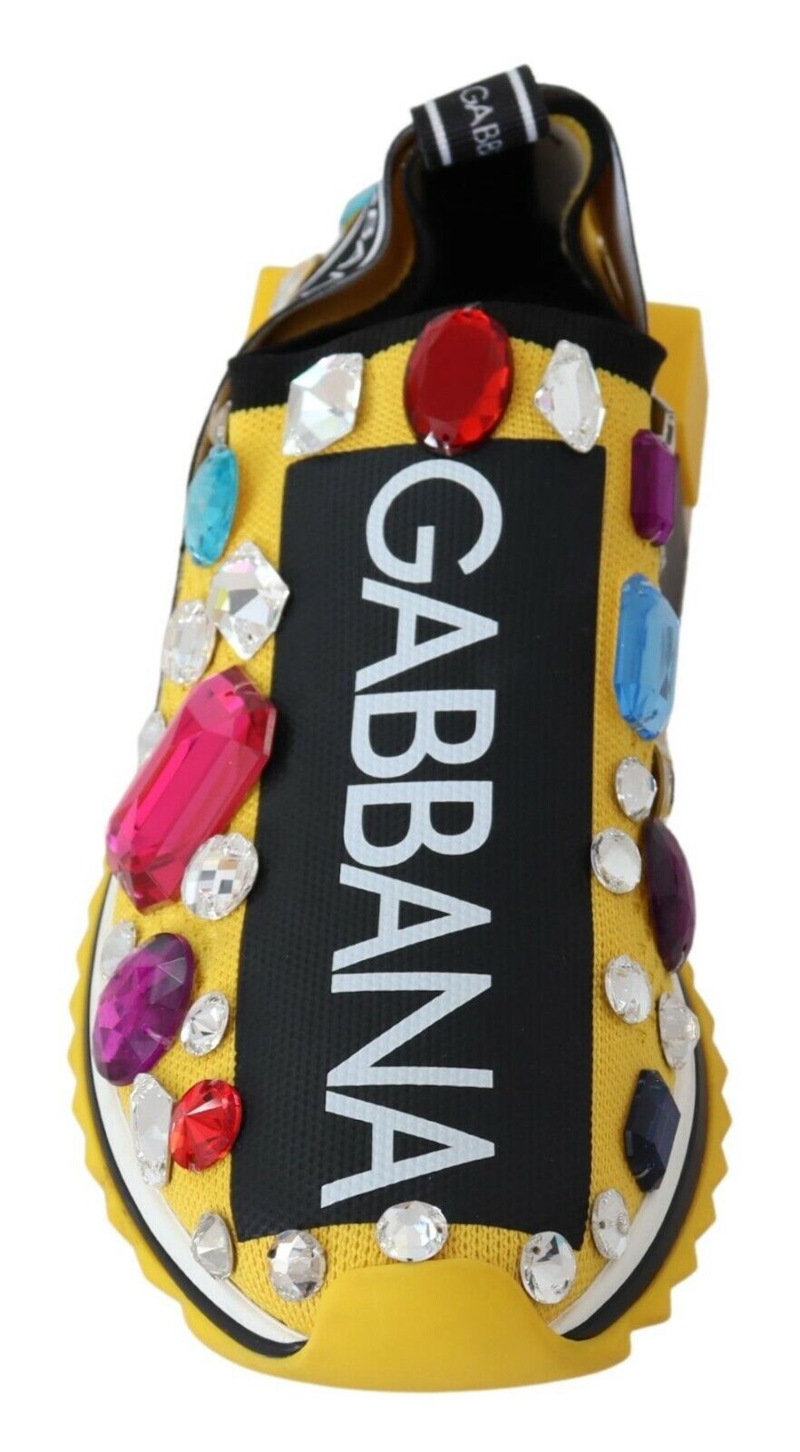 Dolce & Gabbana Zapatillas Sorrento Amarillas Con Adornos