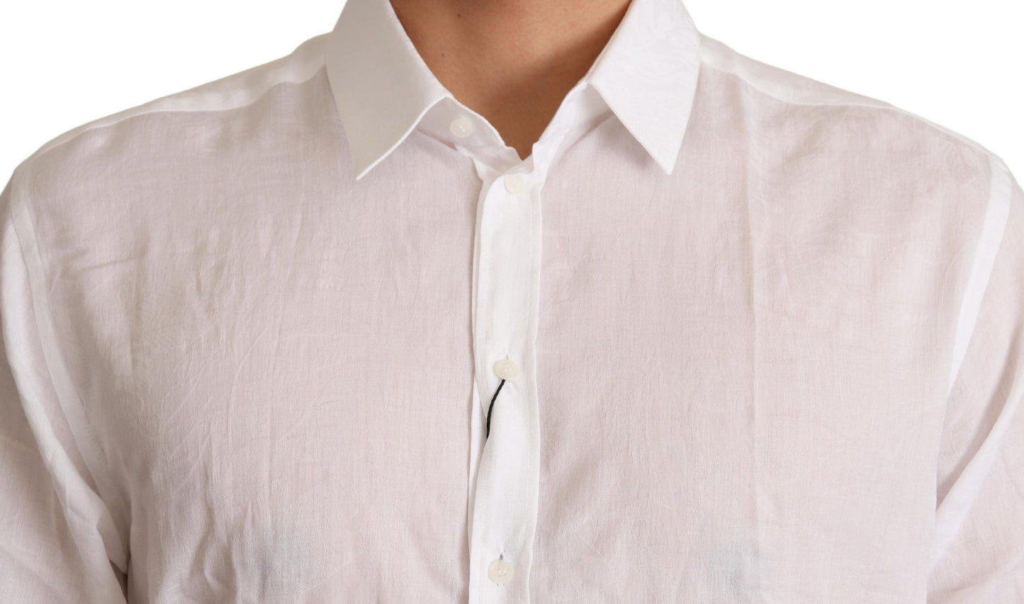 Dolce & Gabbana Camisa de vestir elegante con estampado floral Martini y corte slim