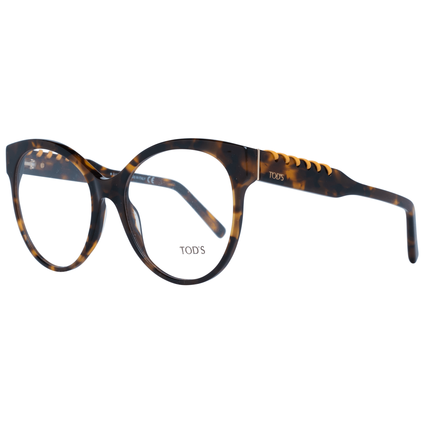 Tod's Chic Brown Round Full - Rim Women's Glasses – par Tod's | Disponible sur Sandy Store ByNet
