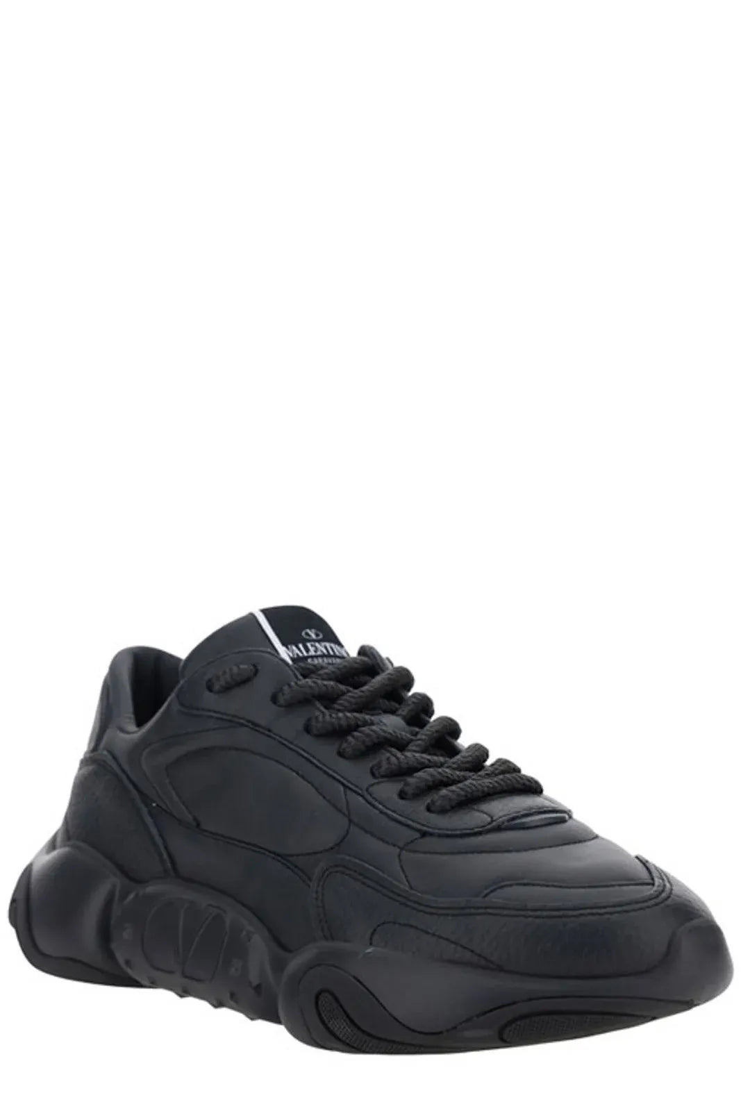 Valentino Elevated Elegance Low - Top Leather Sneakers – EU40/US7 par Valentino | Disponible sur Sandy Store ByNet