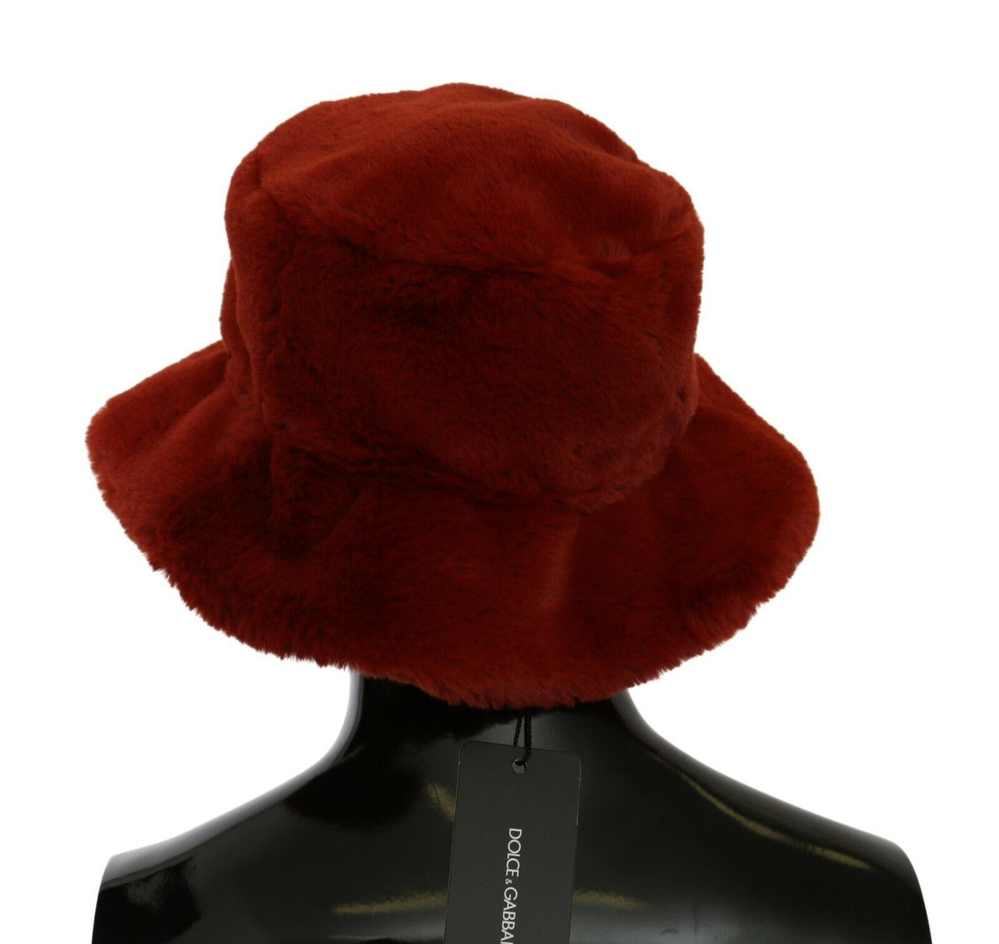 Dolce & Gabbana Elegante gorra de pescador roja con detalle de logotipo