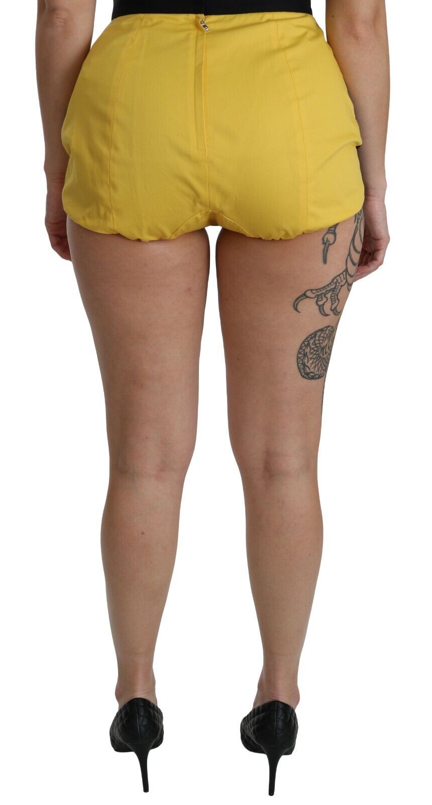 Dolce & Gabbana Mini shorts de talle alto con cristales bordados