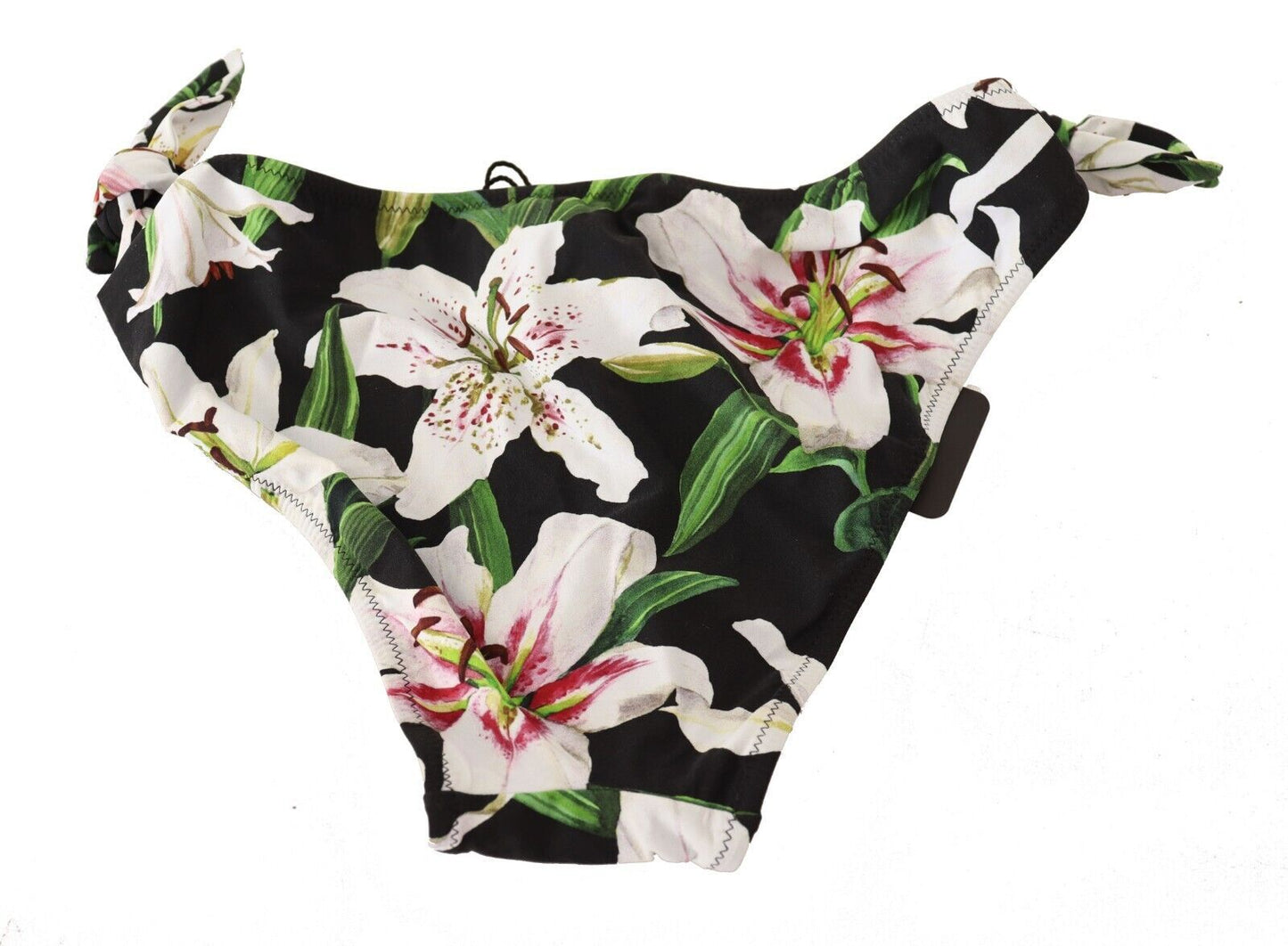 Dolce & Gabbana Braguita de bikini elegante con estampado de lirios