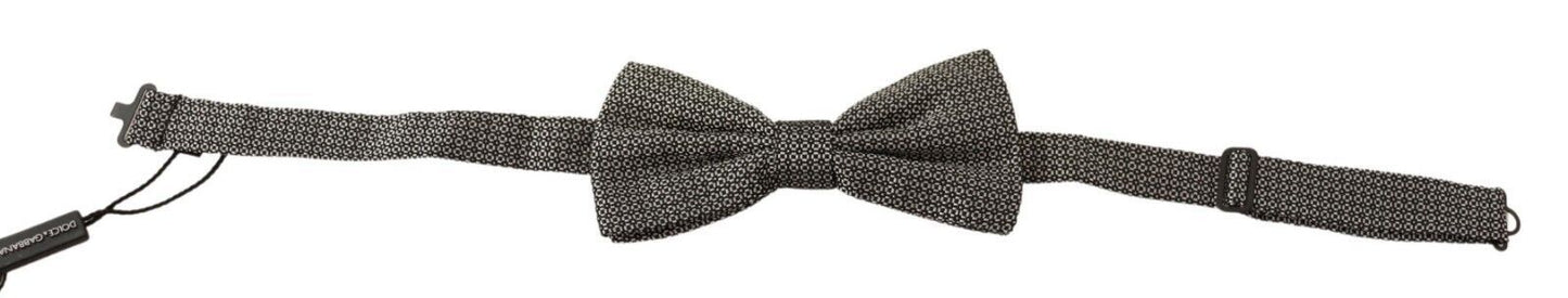 Dolce & Gabbana Elegante Pajarita De Seda Multicolor