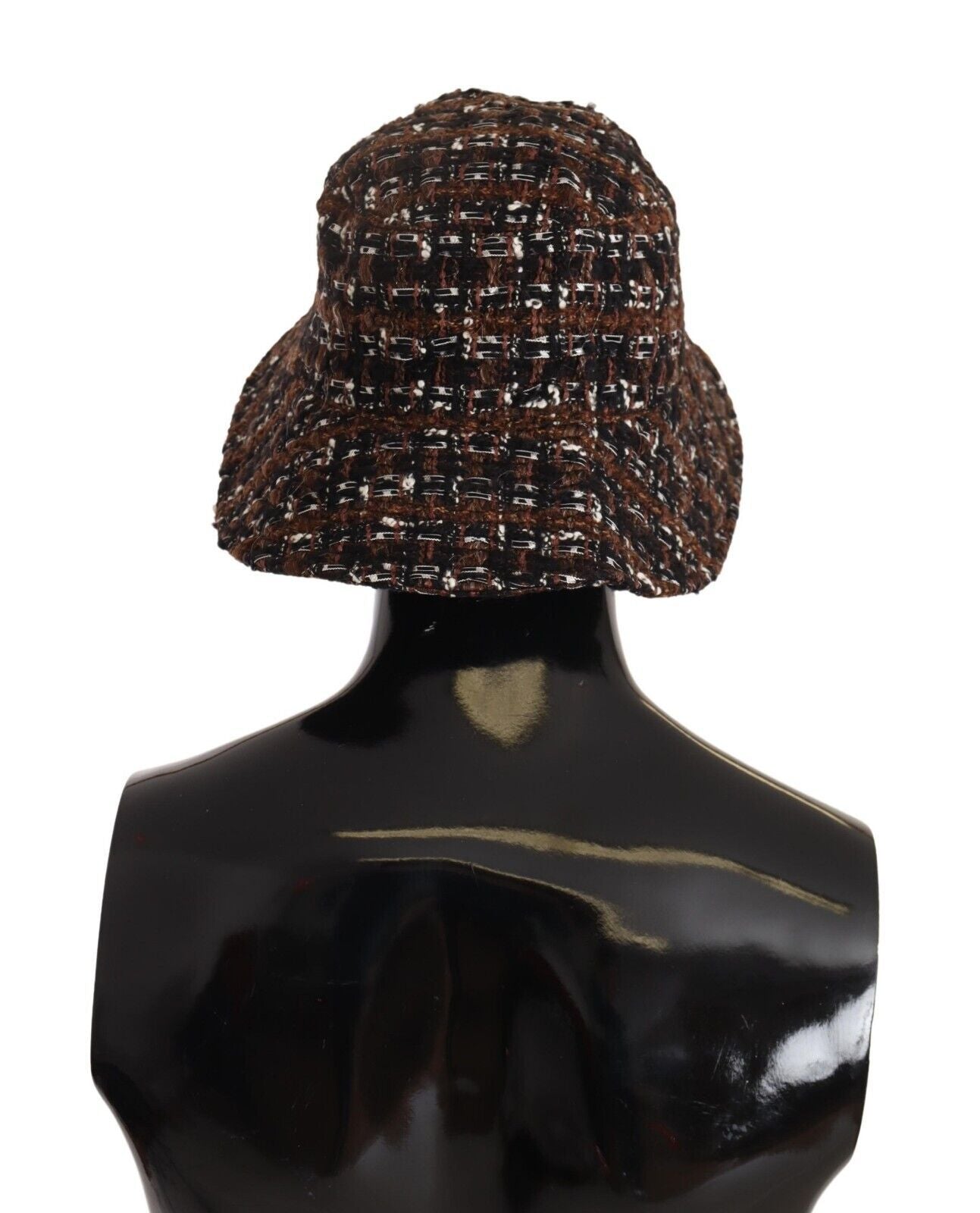 Dolce & Gabbana Elegante sombrero de pescador tejido multicolor