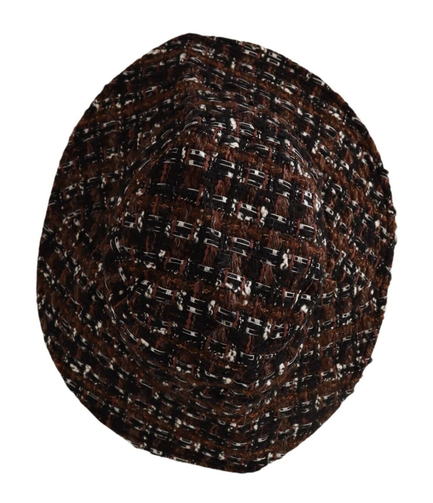 Dolce & Gabbana Elegante sombrero de pescador tejido multicolor