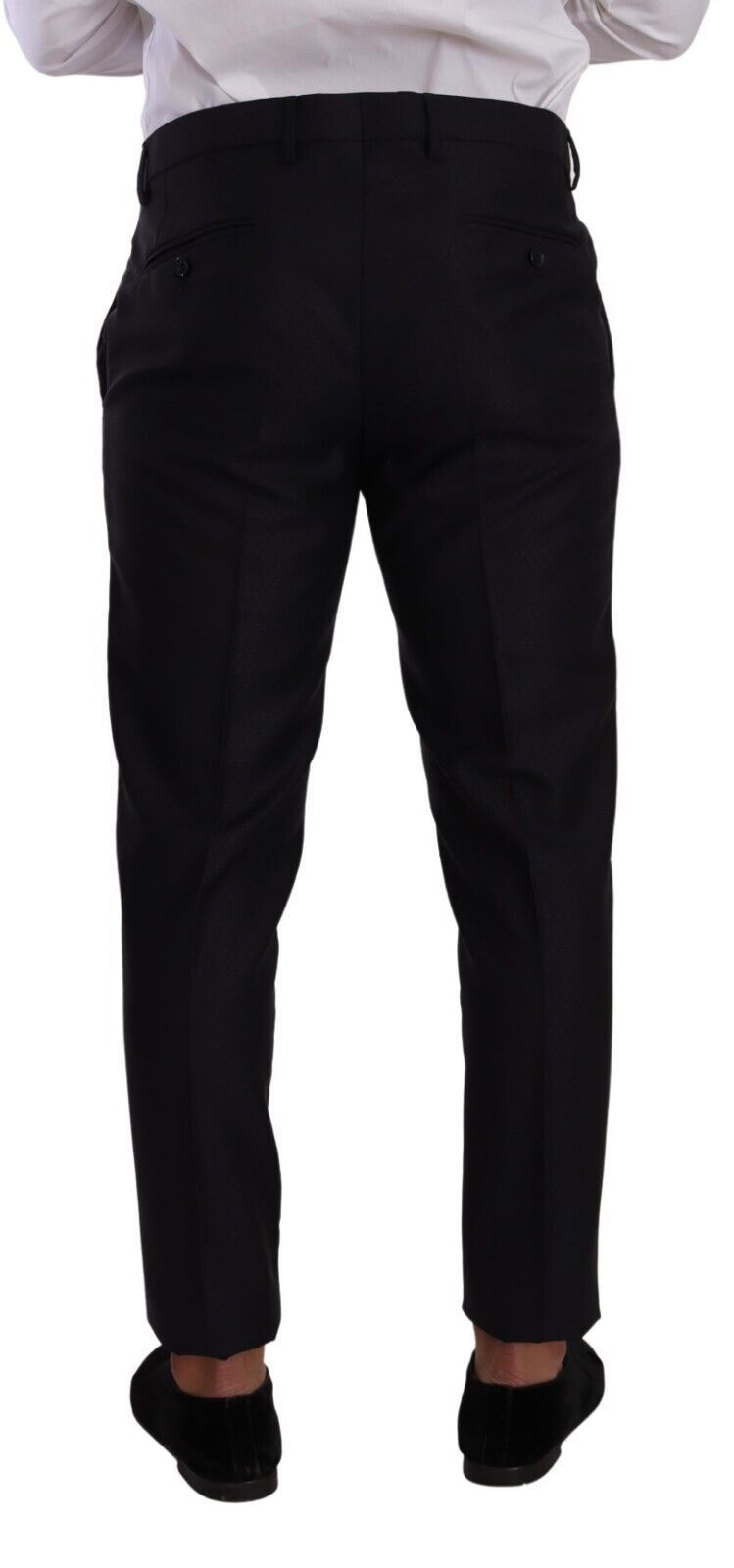 Dolce & Gabbana Traje elegante de hombre de cachemir, seda y lana de corte slim