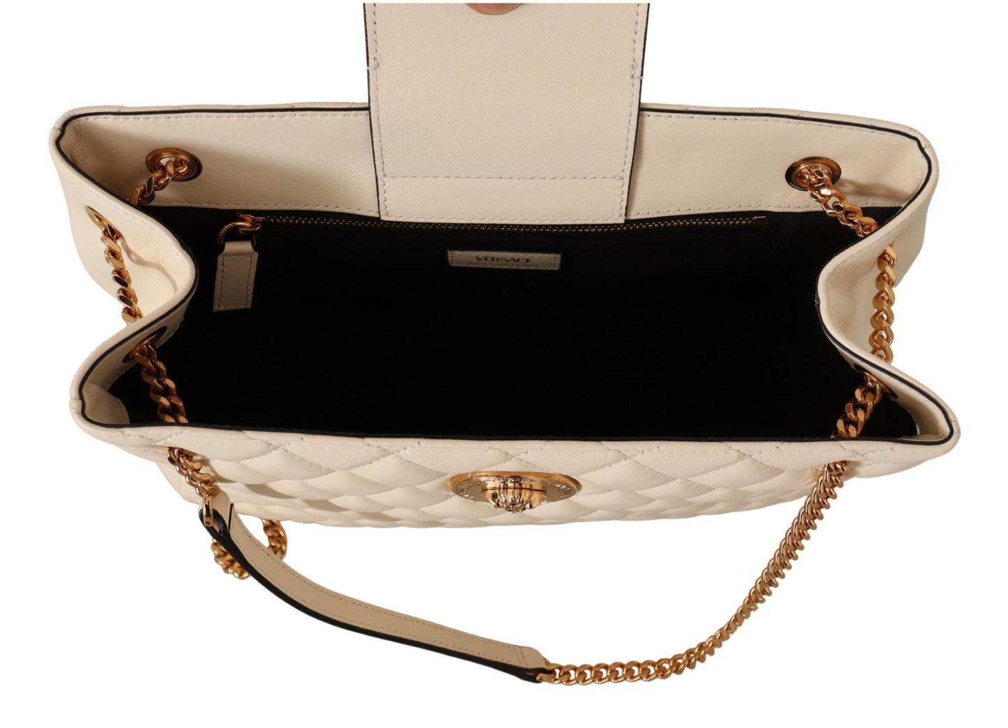 Versace Elegant Quilted Nappa Leather Tote – par Versace | Disponible sur Sandy Store ByNet