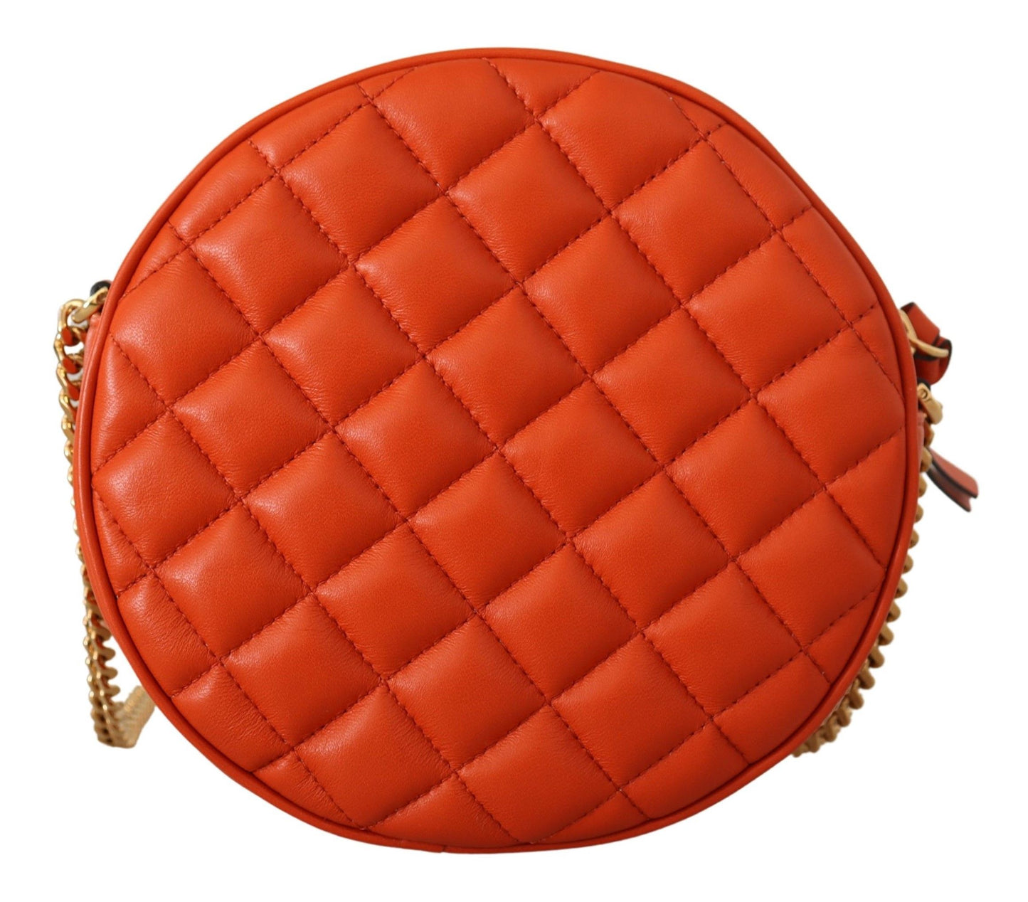 Versace Elegant Round Nappa Leather Crossbody Bag – par Versace | Disponible sur Sandy Store ByNet