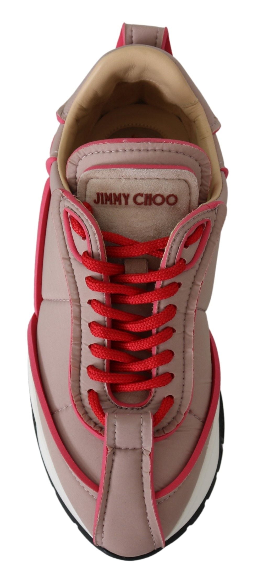 Jimmy Choo Ballet Pink Chic Padded Sneakers – EU35/US5 par Jimmy Choo | Disponible sur Sandy Store ByNet