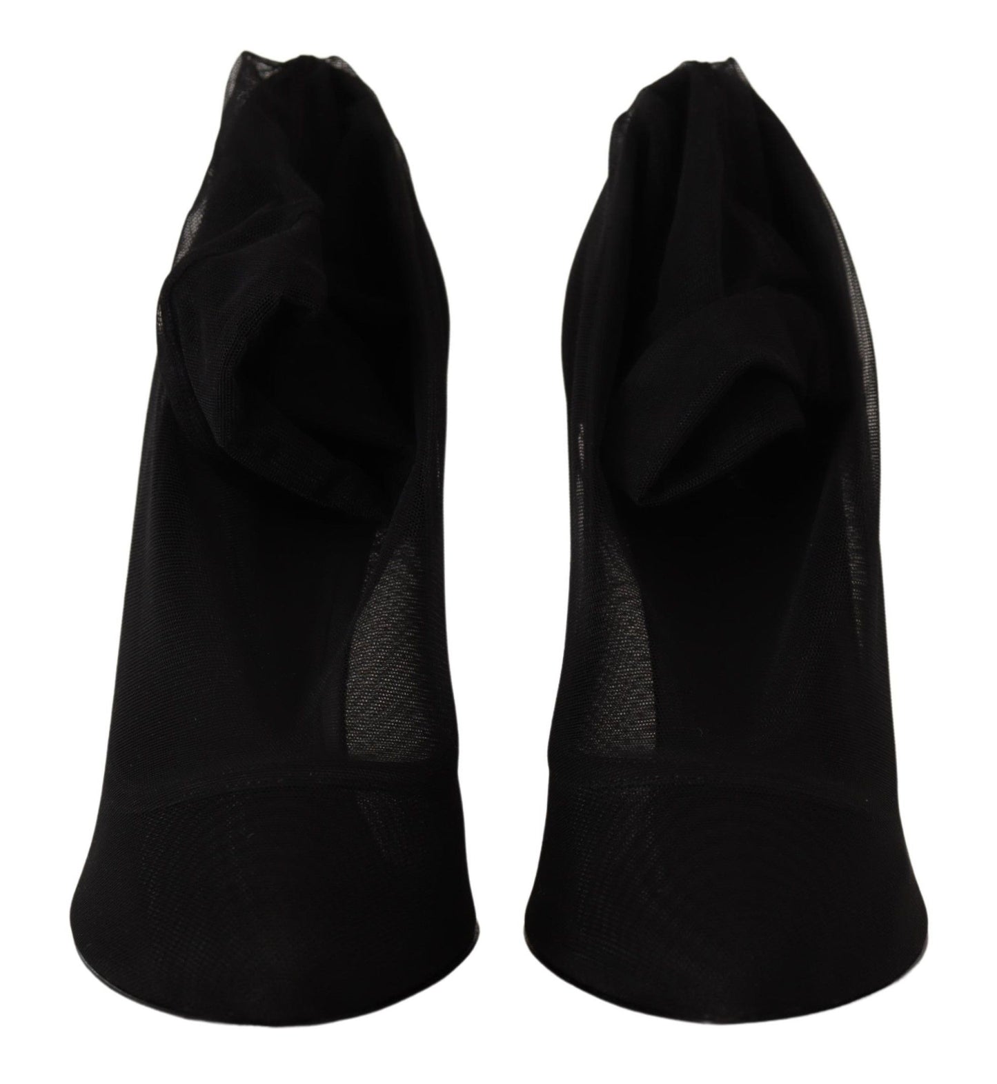 Dolce & Gabbana Elegantes botas tipo calcetines elásticos negros