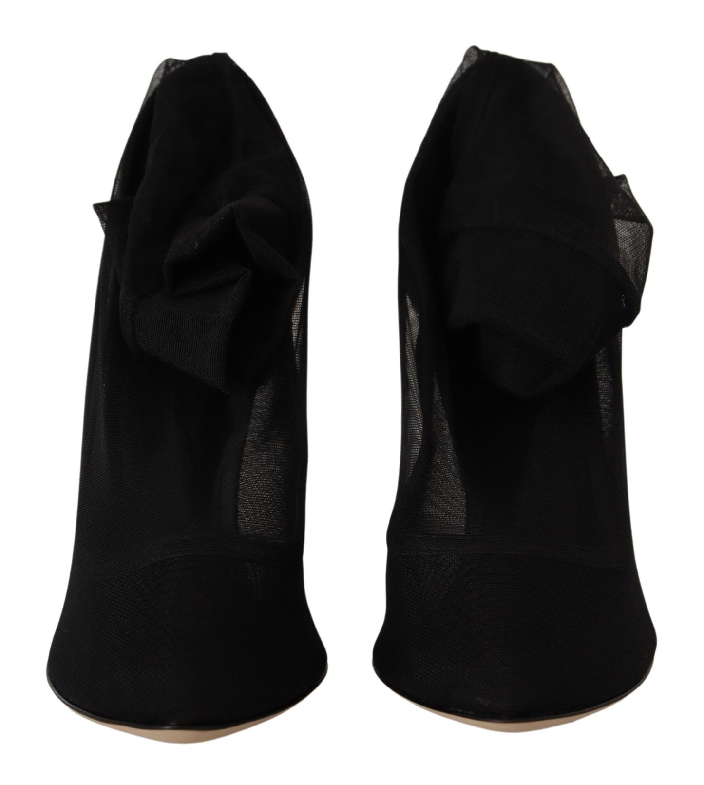 Dolce & Gabbana Zapatos de tacón elegantes tipo calcetín elásticos