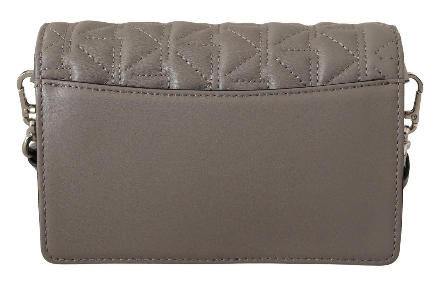 Karl Lagerfeld Elegant Grey Leather Crossbody Bag – par Karl Lagerfeld | Disponible sur Sandy Store ByNet