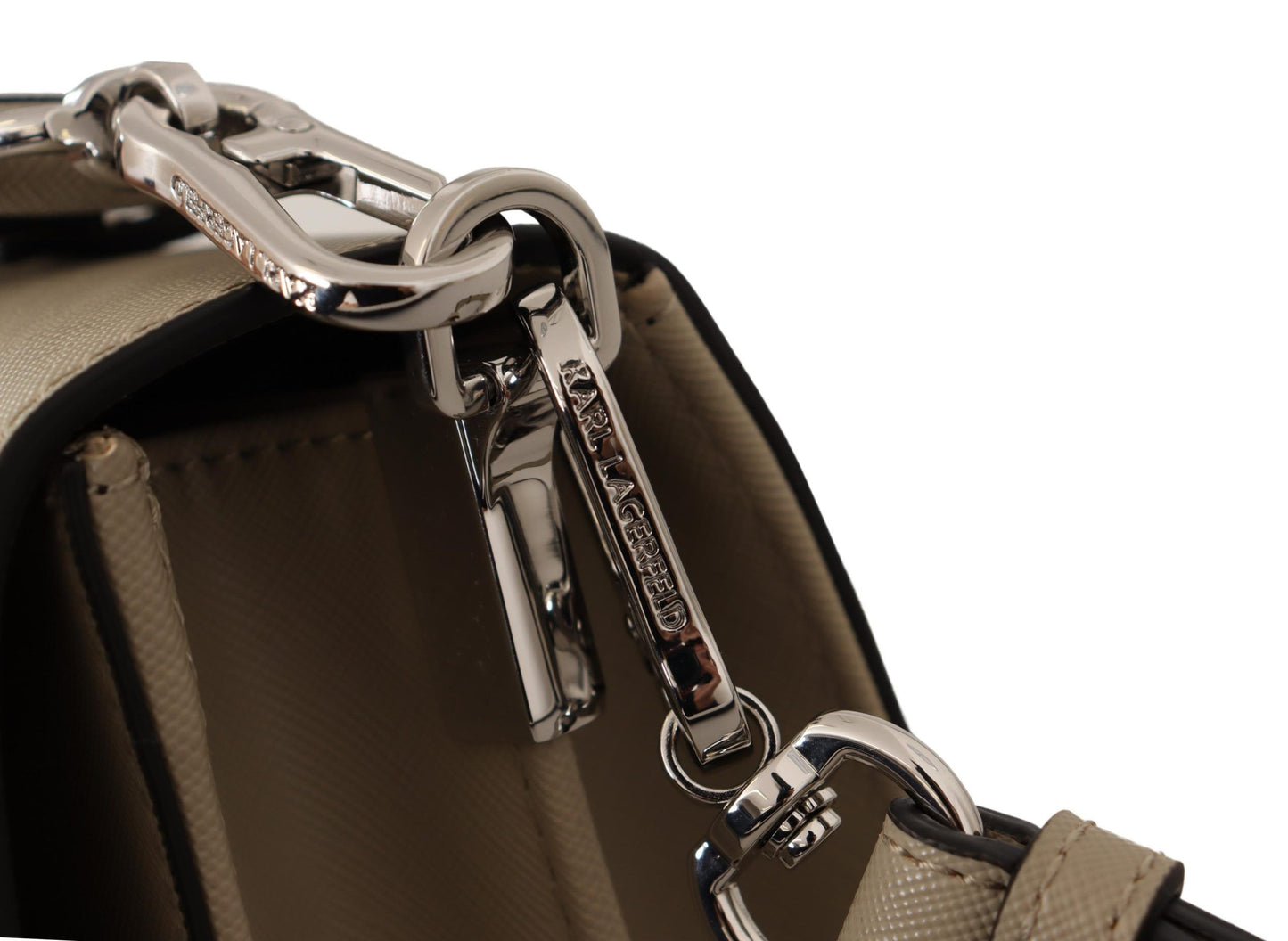 Karl Lagerfeld Chic Sage Shoulder Bag with Dual Straps – par Karl Lagerfeld | Disponible sur Sandy Store ByNet