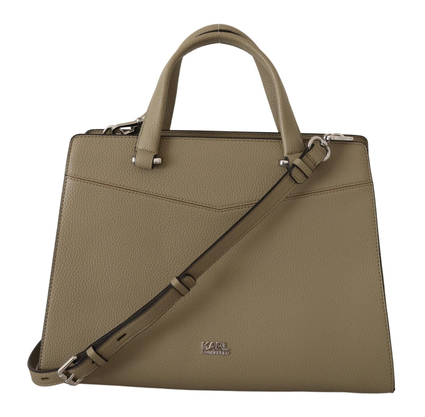 Karl Lagerfeld Enchanting Sage Green Leather Tote – par Karl Lagerfeld | Disponible sur Sandy Store ByNet