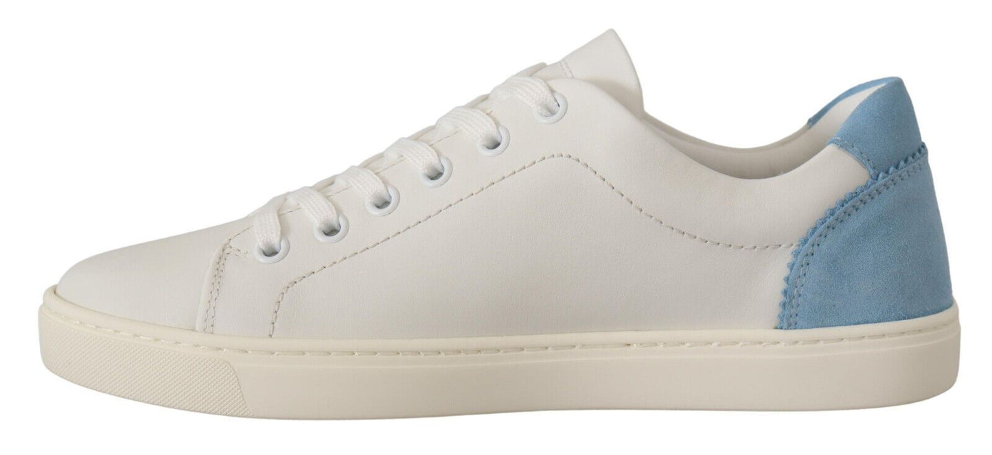 Dolce & Gabbana Exquisitas zapatillas bajas de cuero italiano