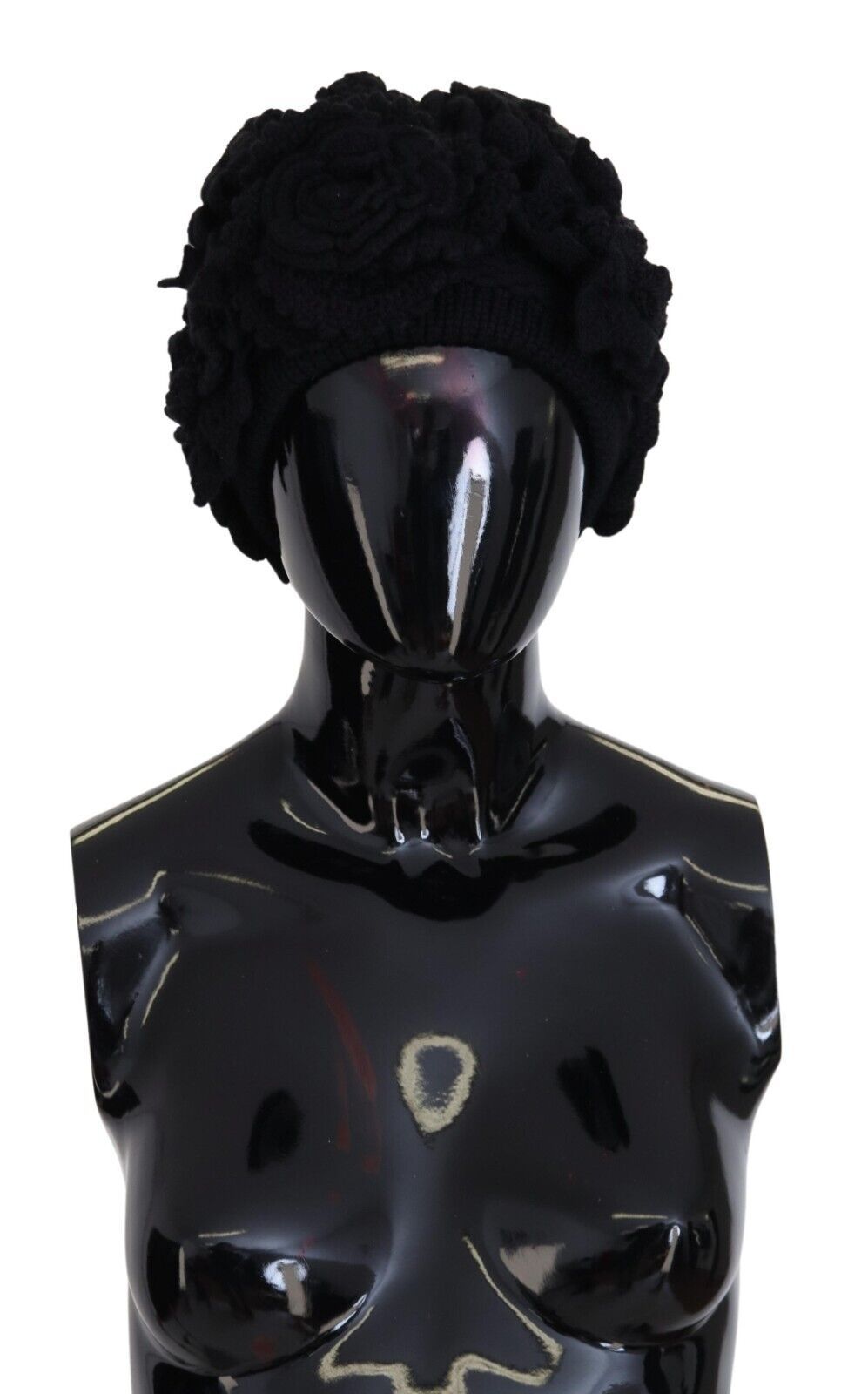 Dolce & Gabbana Gorro elegante de lana virgen negro