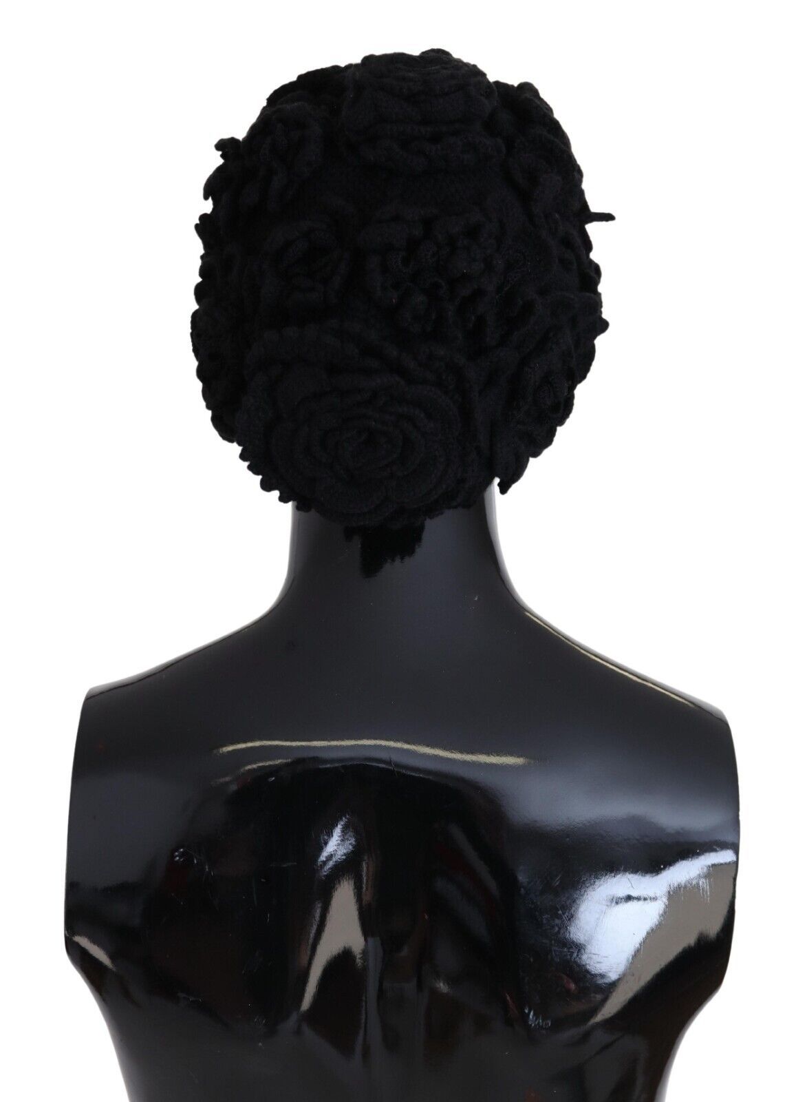 Dolce & Gabbana Gorro elegante de lana virgen negro