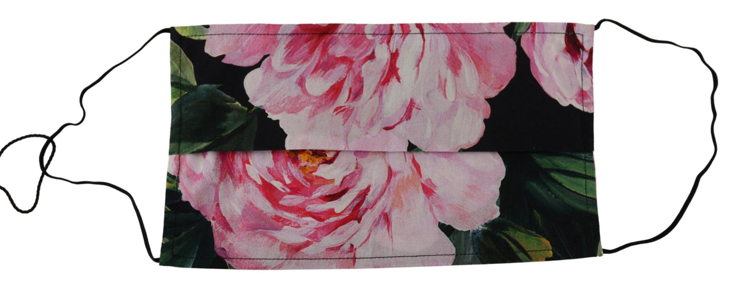 Dolce & Gabbana Mascarilla facial de algodón floral elegante
