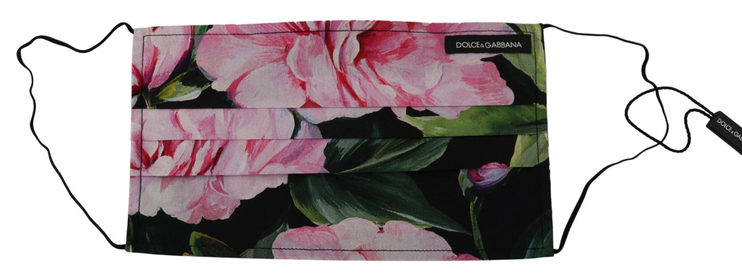 Dolce & Gabbana Mascarilla facial de algodón floral elegante