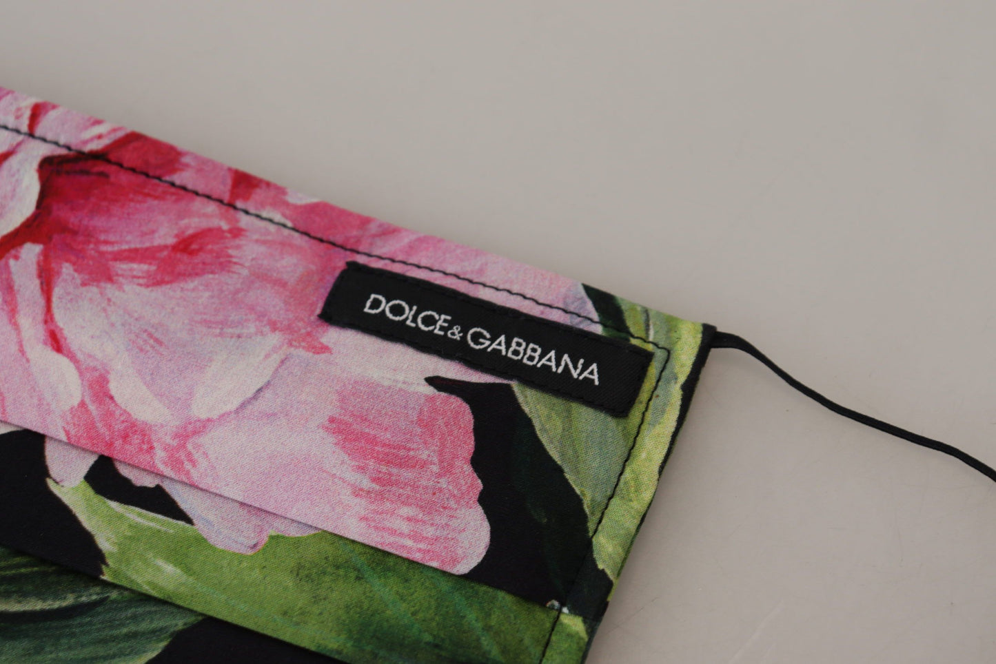 Dolce & Gabbana Mascarilla facial de algodón floral elegante