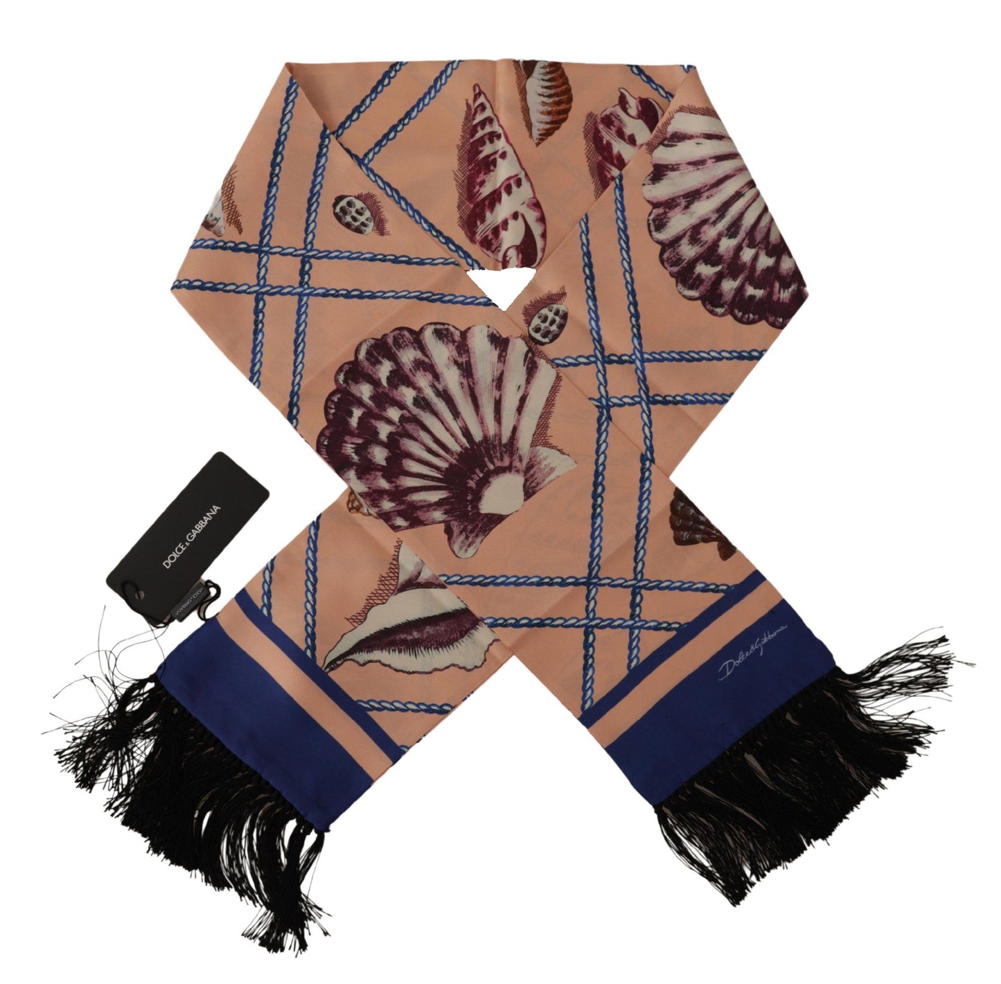 Bufanda Hombre Dolce & Gabbana Elegant Silk - Accesorio de lujo multicolor