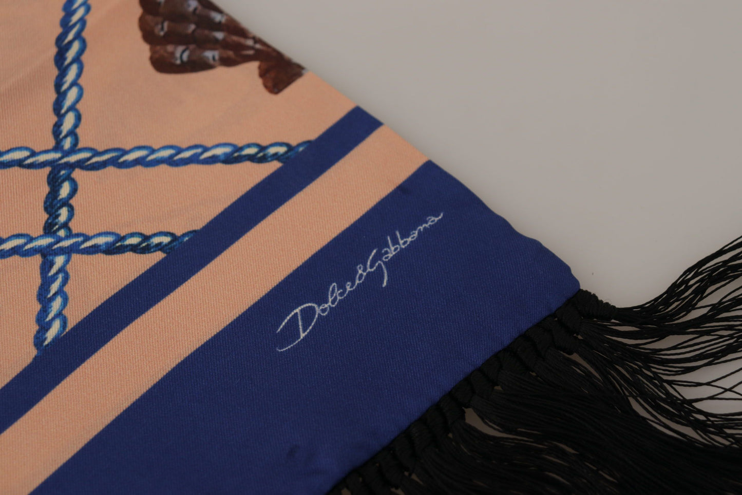 Bufanda Hombre Dolce & Gabbana Elegant Silk - Accesorio de lujo multicolor