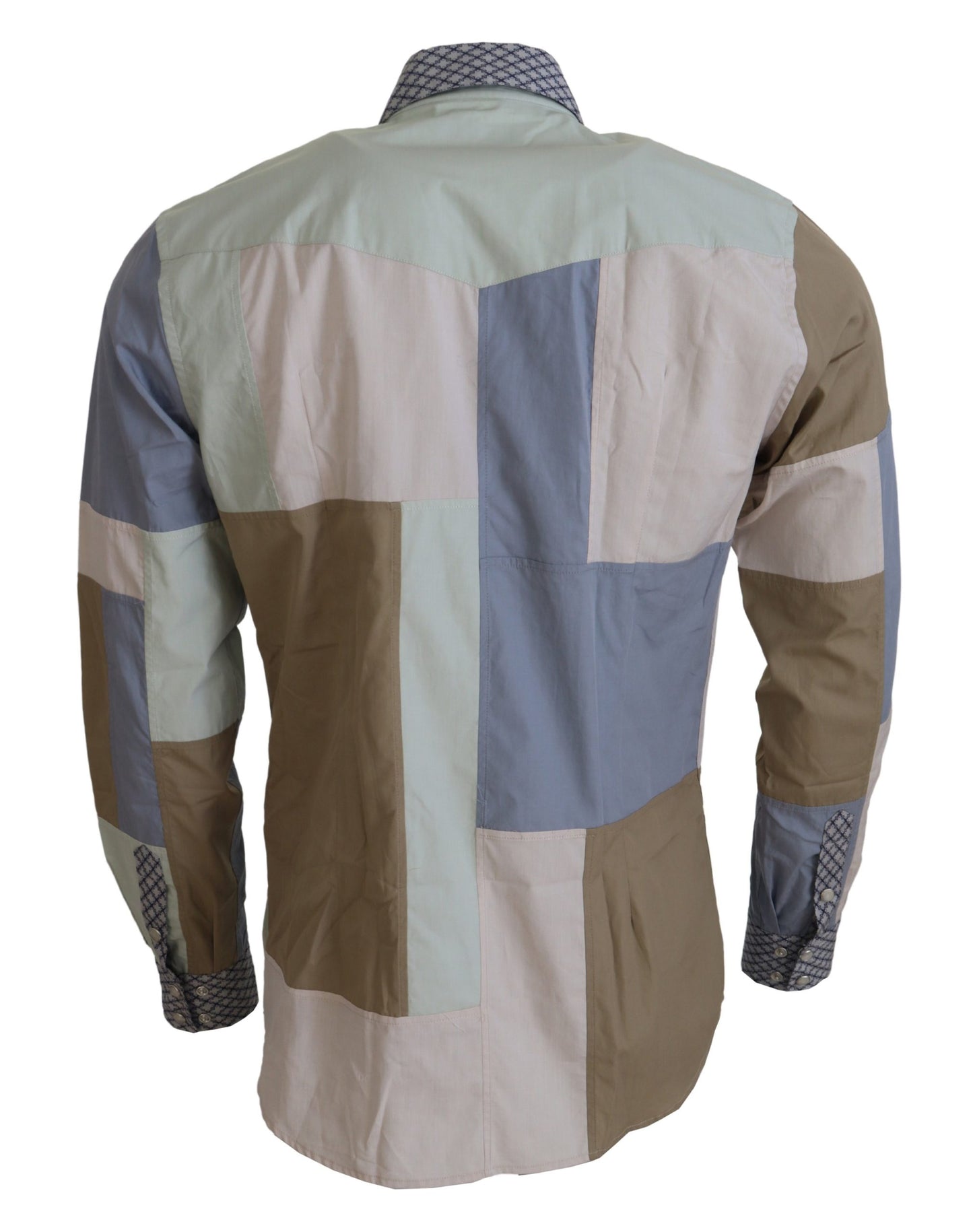 Dolce & Gabbana Camisa casual de corte slim multicolor