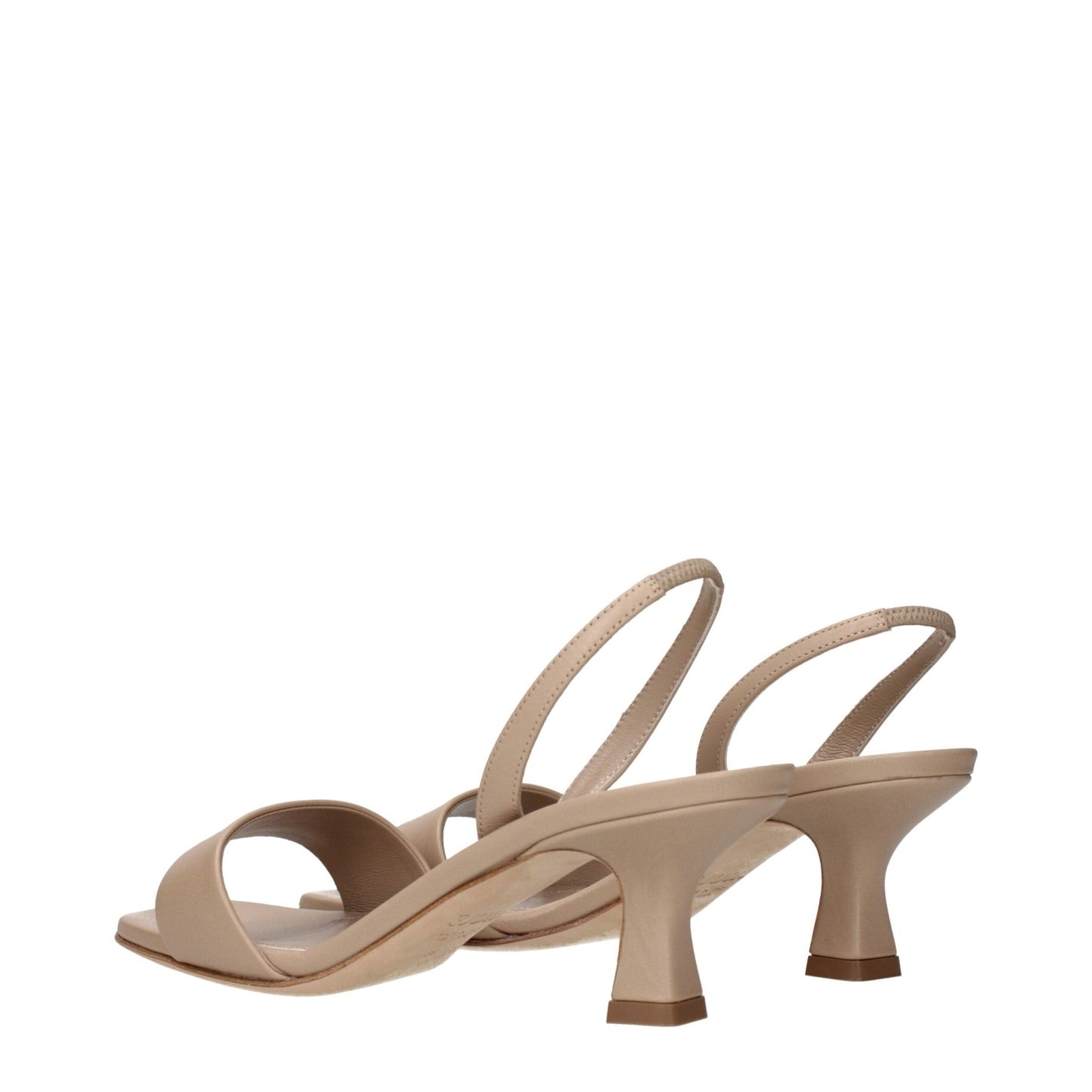 3Juin Beige Leather Flat Sandals – EU36/US6 par 3Juin | Disponible sur Sandy Store ByNet