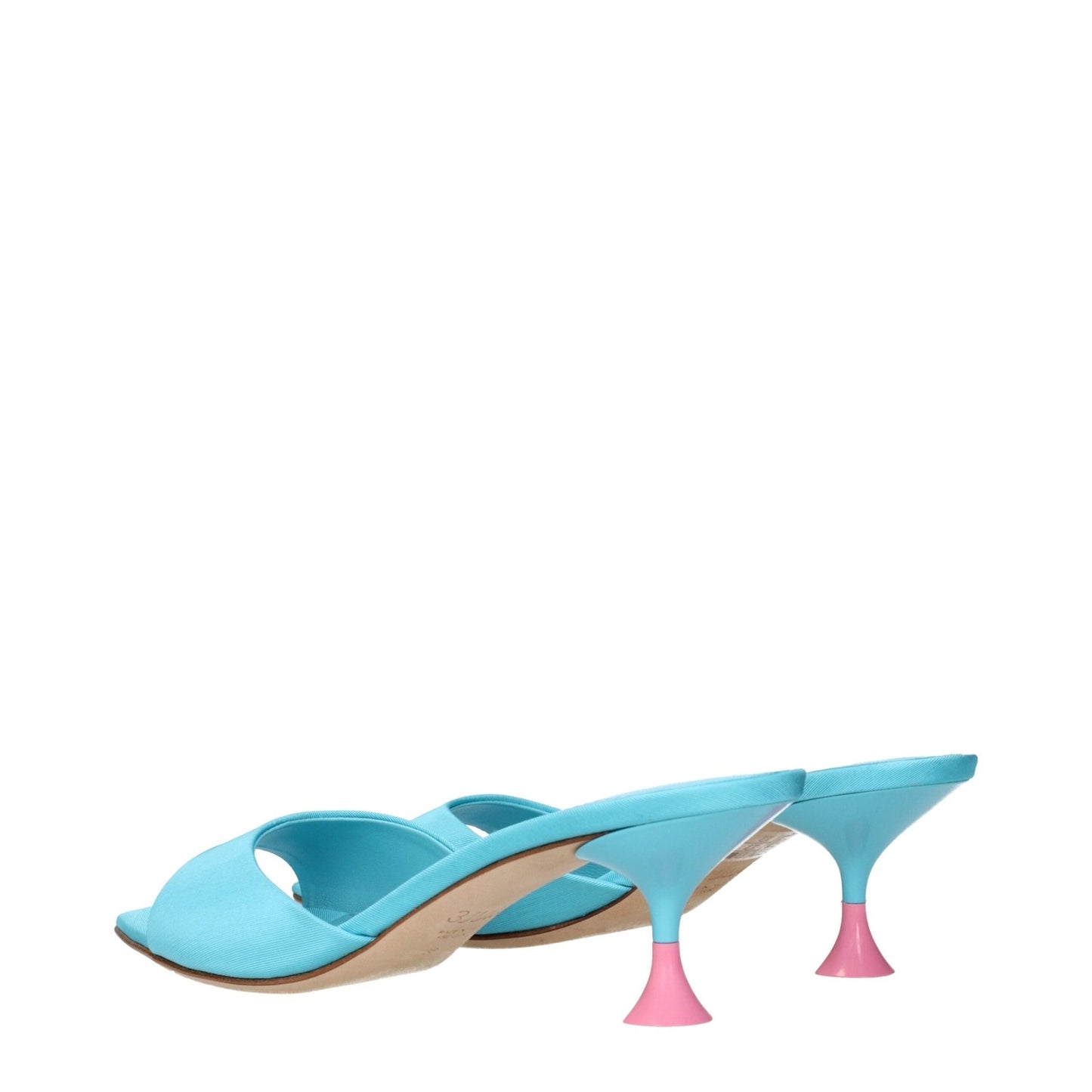 3Juin Blue Fabric Stiletto Heels Sandals – EU36/US6 par 3Juin | Disponible sur Sandy Store ByNet