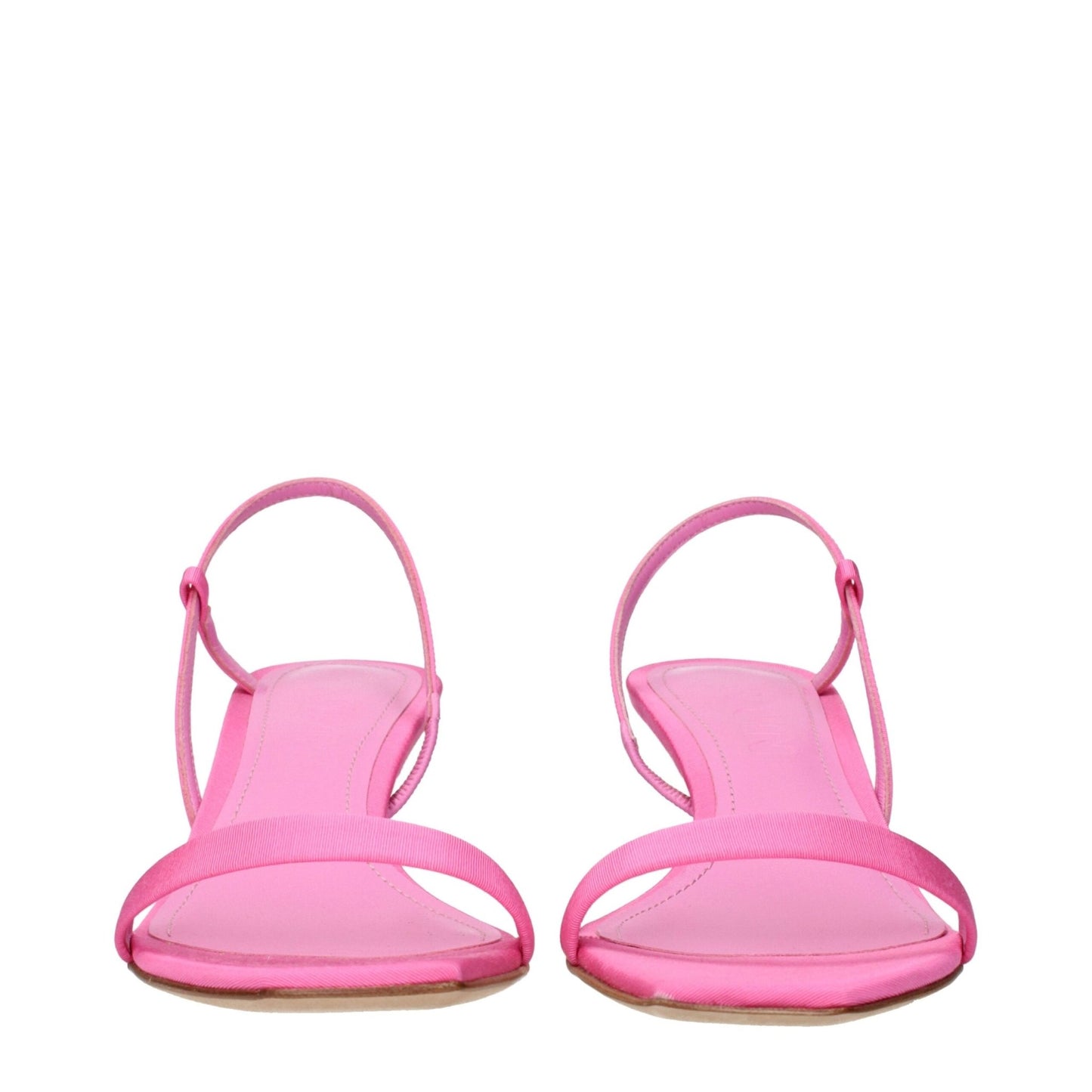 3Juin Pink Fabric Stiletto Heels Sandals – EU38.5/US8.5 par 3Juin | Disponible sur Sandy Store ByNet