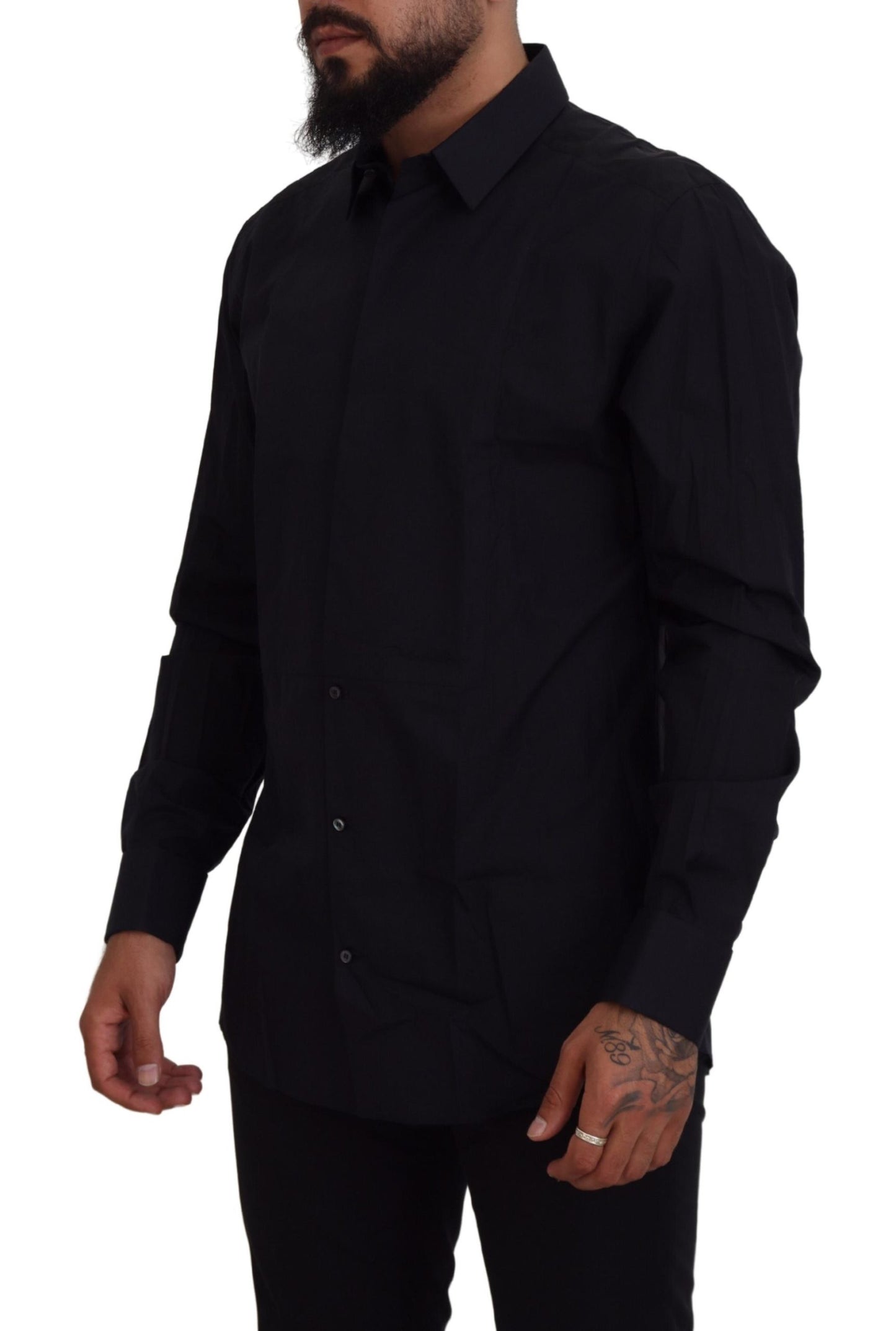 Dolce & Gabbana Camisa de vestir formal de corte slim Dapper