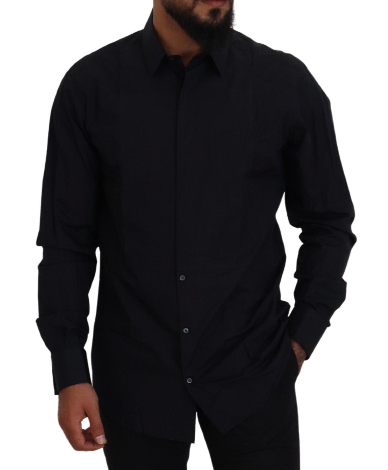 Dolce & Gabbana Camisa de vestir formal de corte slim Dapper