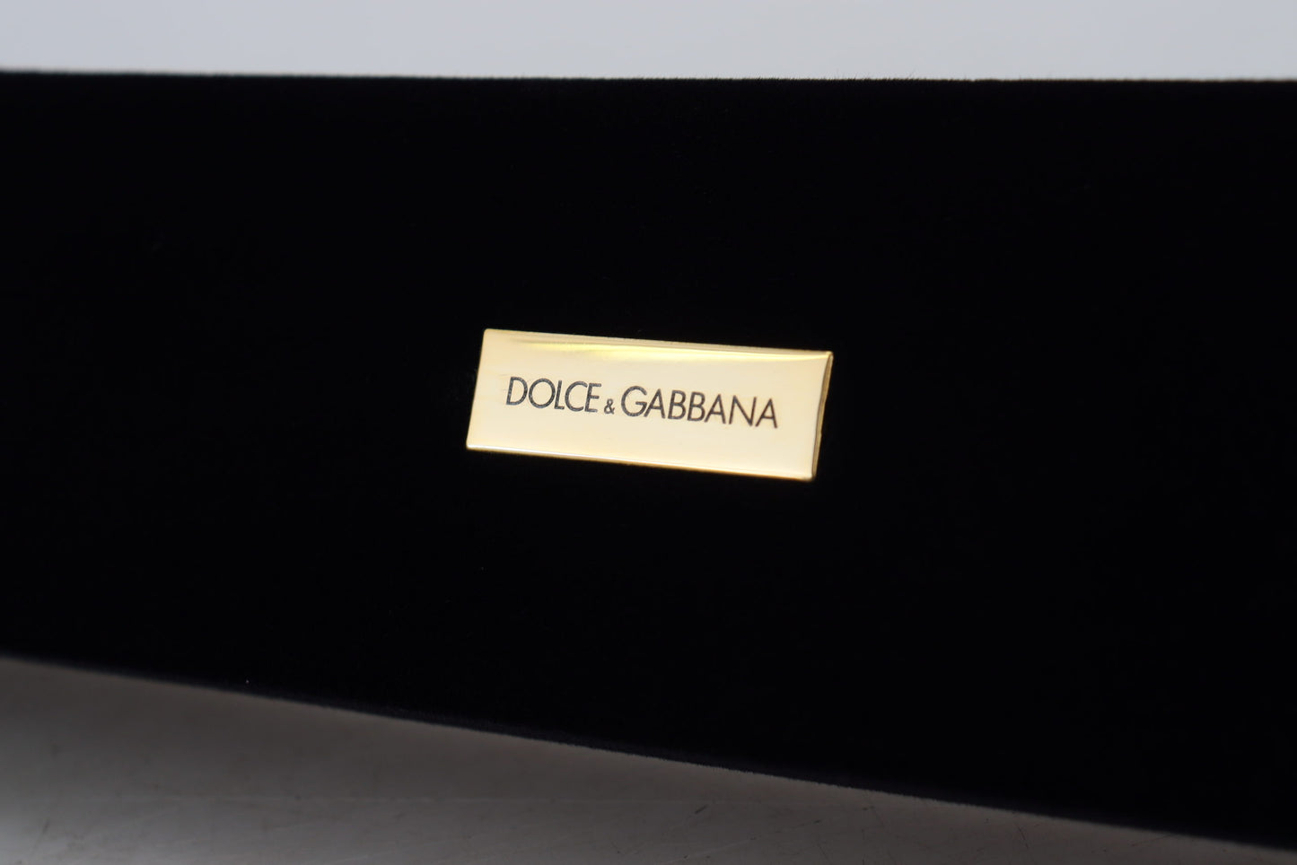Dolce & Gabbana Elegante joyero de terciopelo