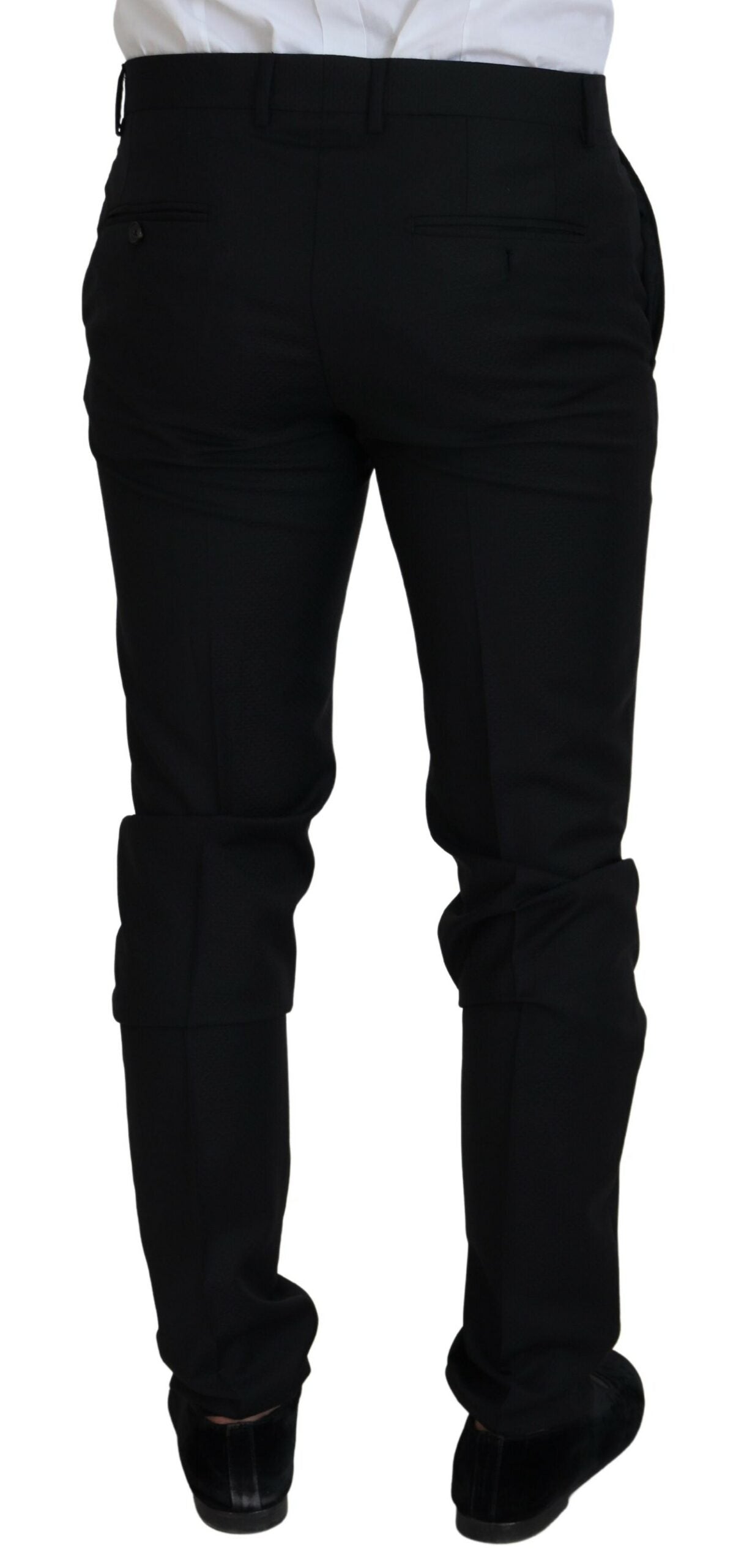 Dolce & Gabbana Sleek Black Two - Piece Wool Martini Suit – IT50 | L par Dolce & Gabbana | Disponible sur Sandy Store ByNet
